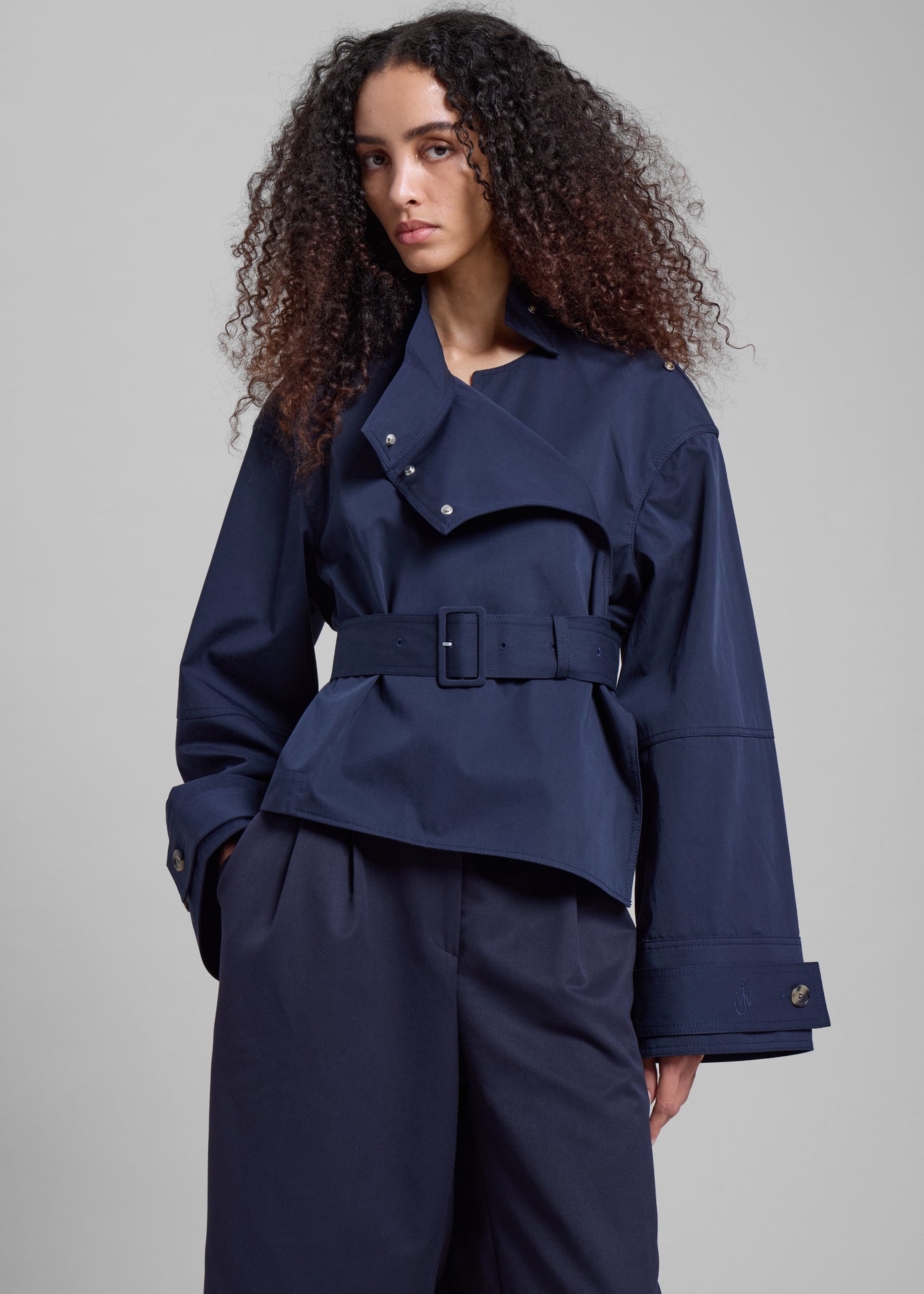 JW Anderson Wrap Trench Jacket - Navy