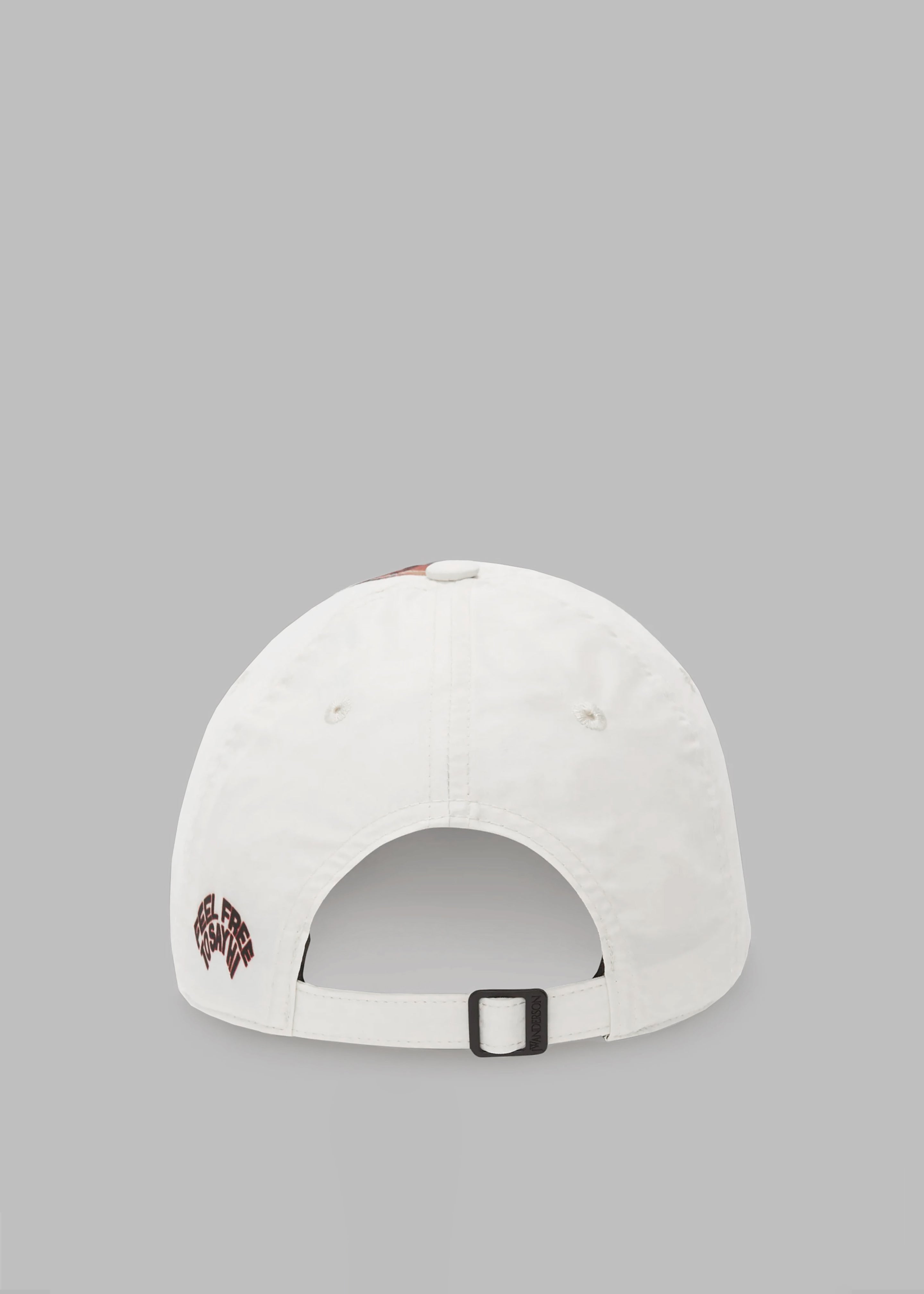 JW Anderson Baseball Cap - Off White