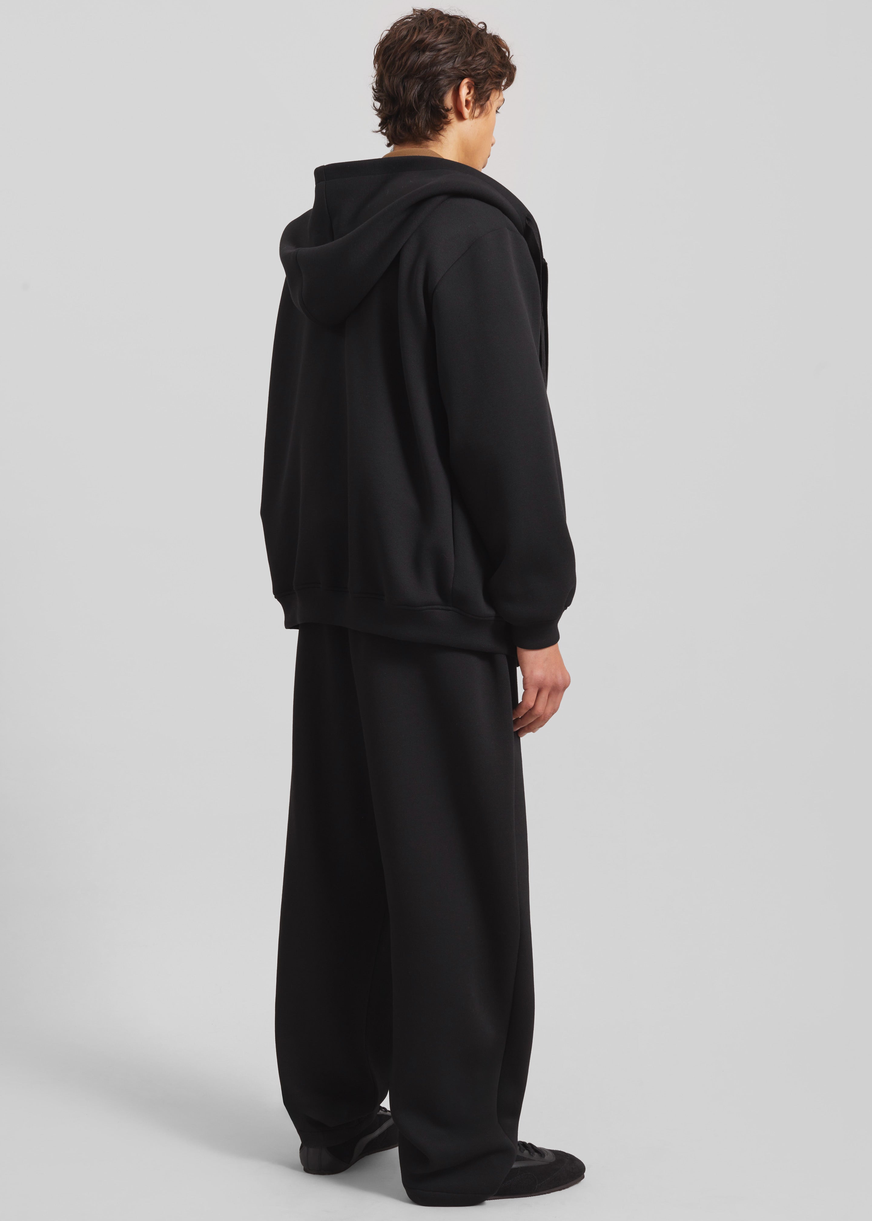 Kallmyr Zip-Up Hoodie - Black – The Frankie Shop