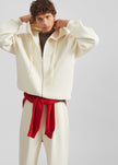 Kallmyr Zip-Up Hoodie - Ivory