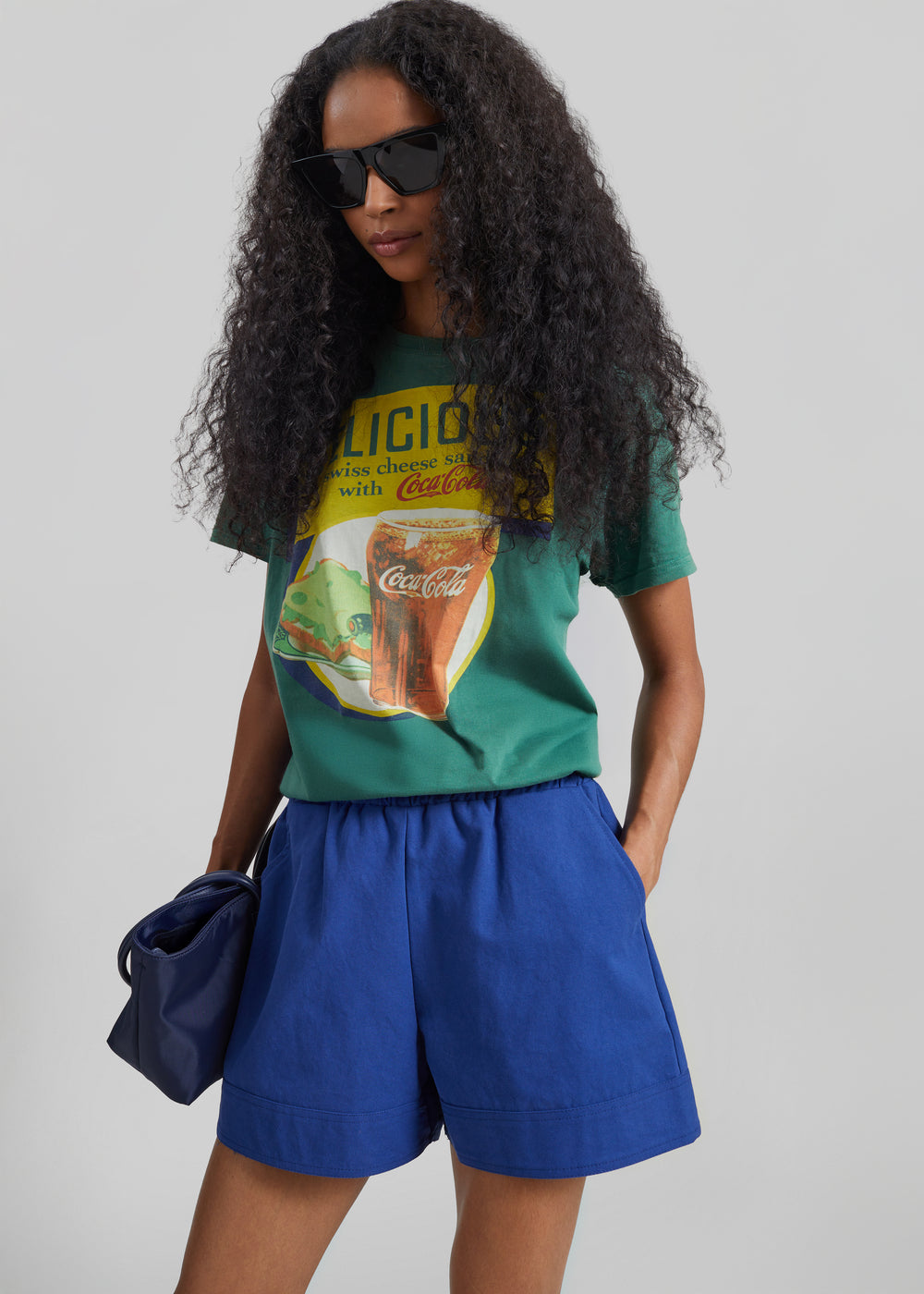 Kampala Cotton Shorts - Cobalt - 1