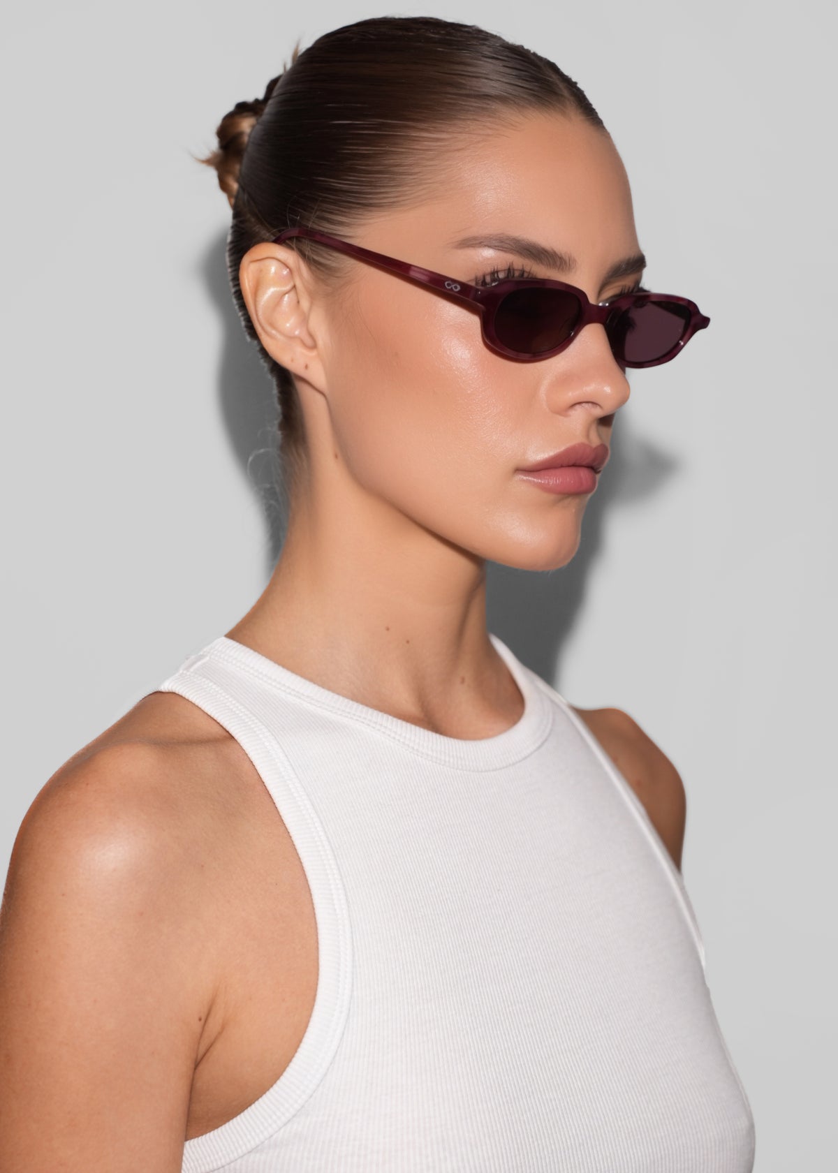 Karen Wazen Carolyn Sunglasses - Cherry Tortoise - 4