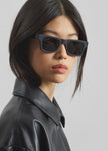 Karen Wazen Harper Sunglasses - Matte Black