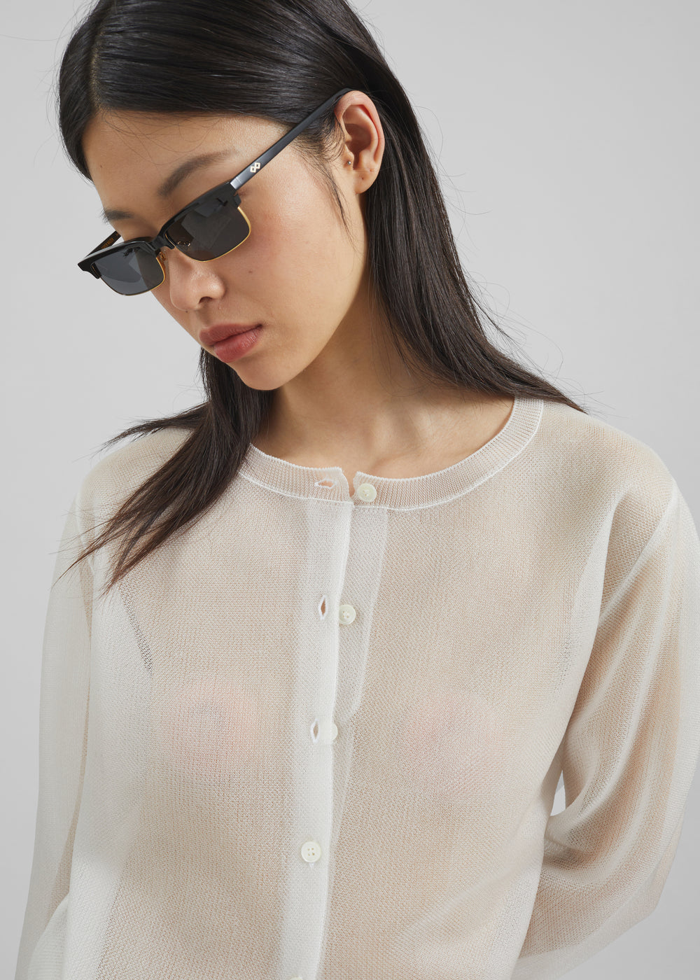 Karen Wazen Iris Sunglasses - Black