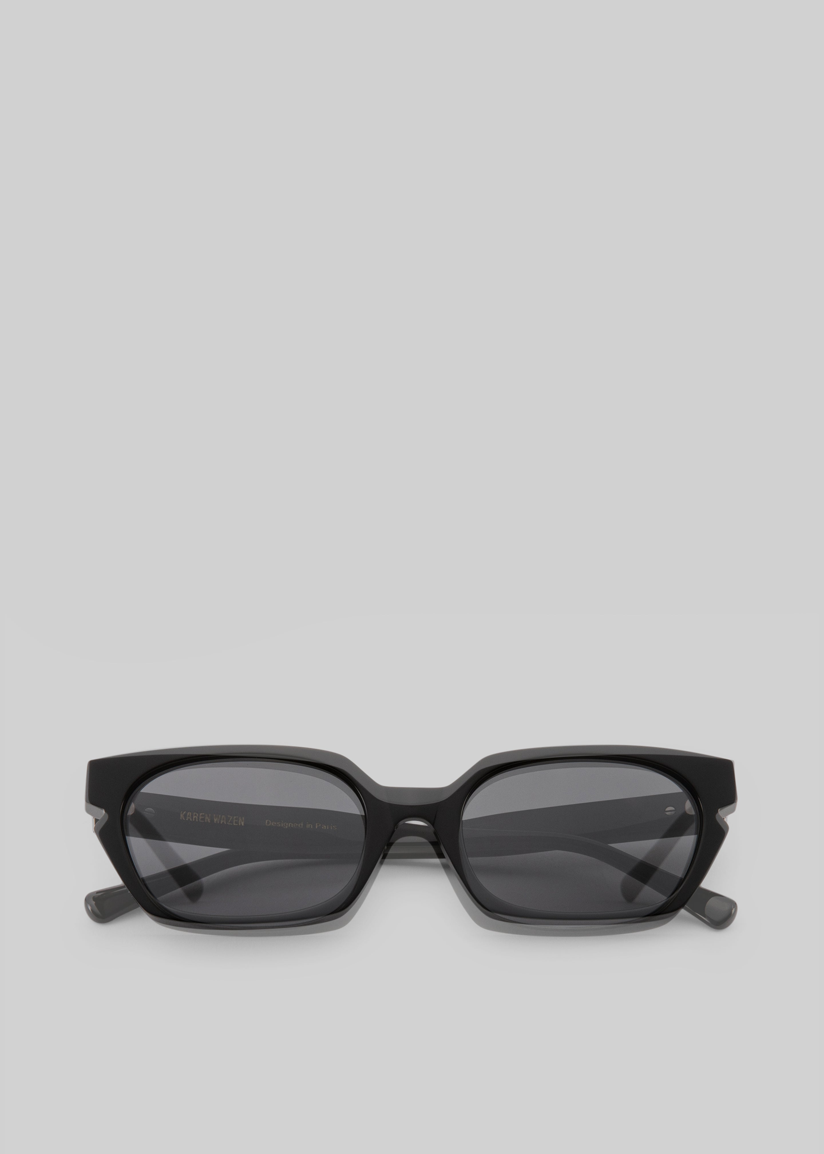 Karen Wazen Maia Sunglasses - Black - 4