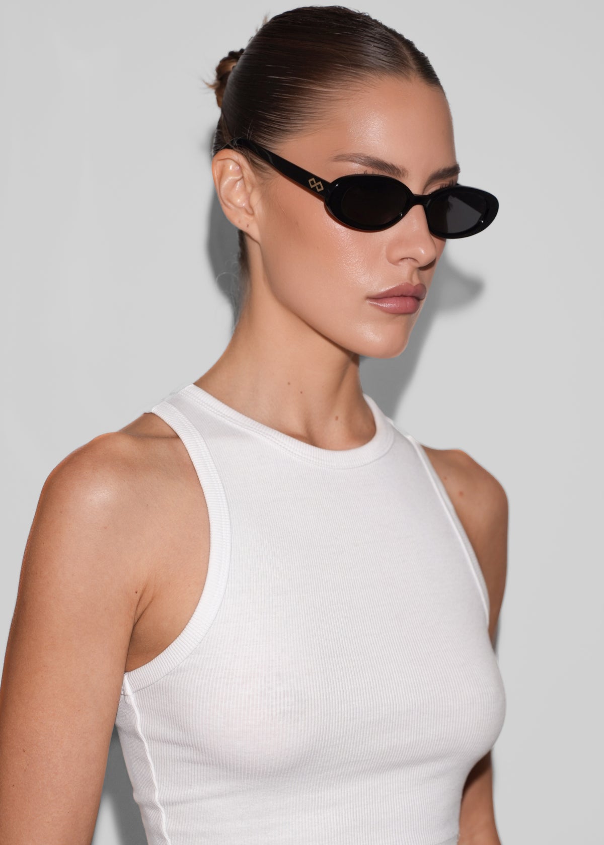 Karen Wazen Olivia Sunglasses - Black - 6