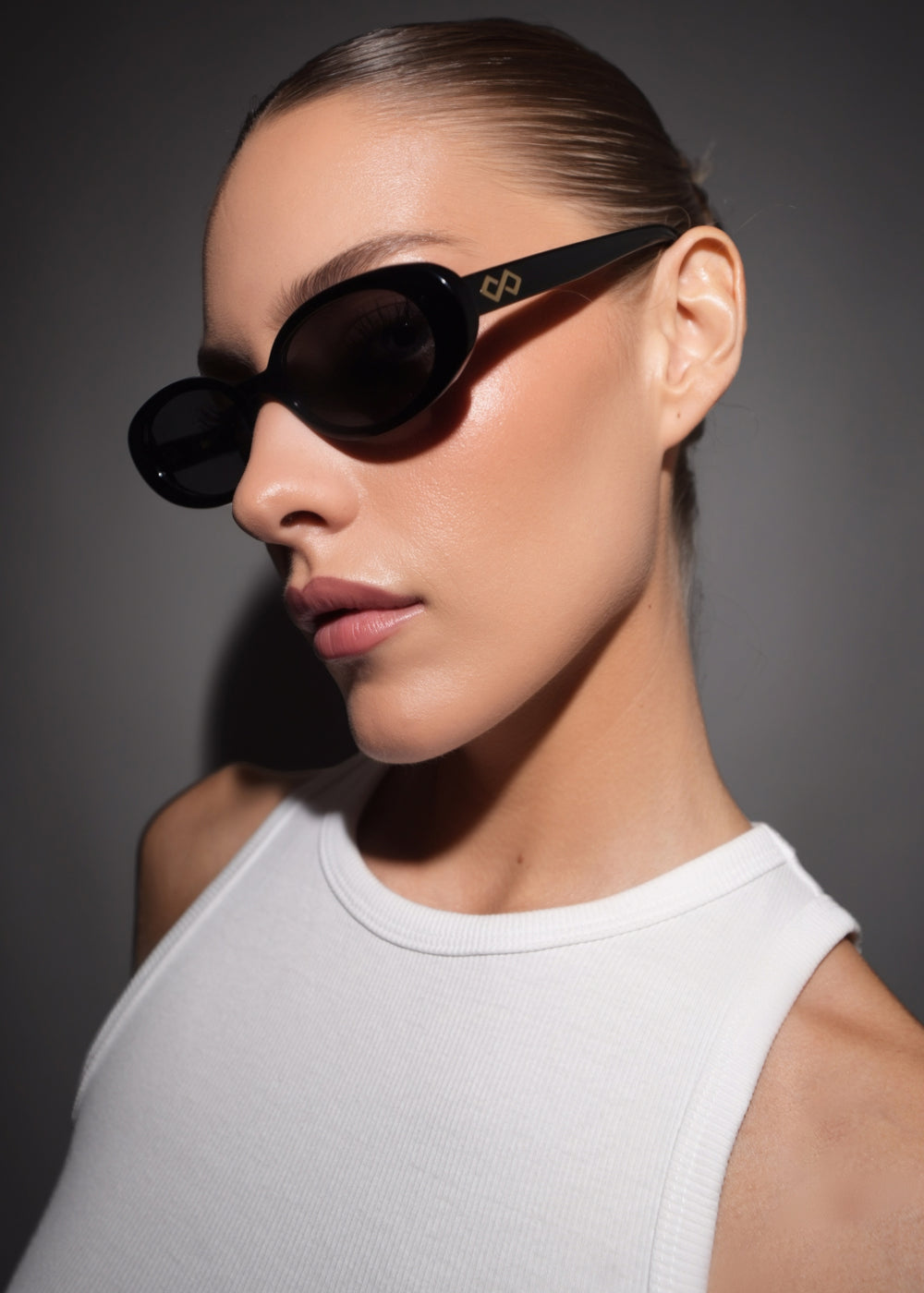 Karen Wazen Olivia Sunglasses - Black - 1