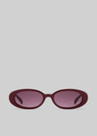 Karen Wazen Olivia Sunglasses - Burgundy