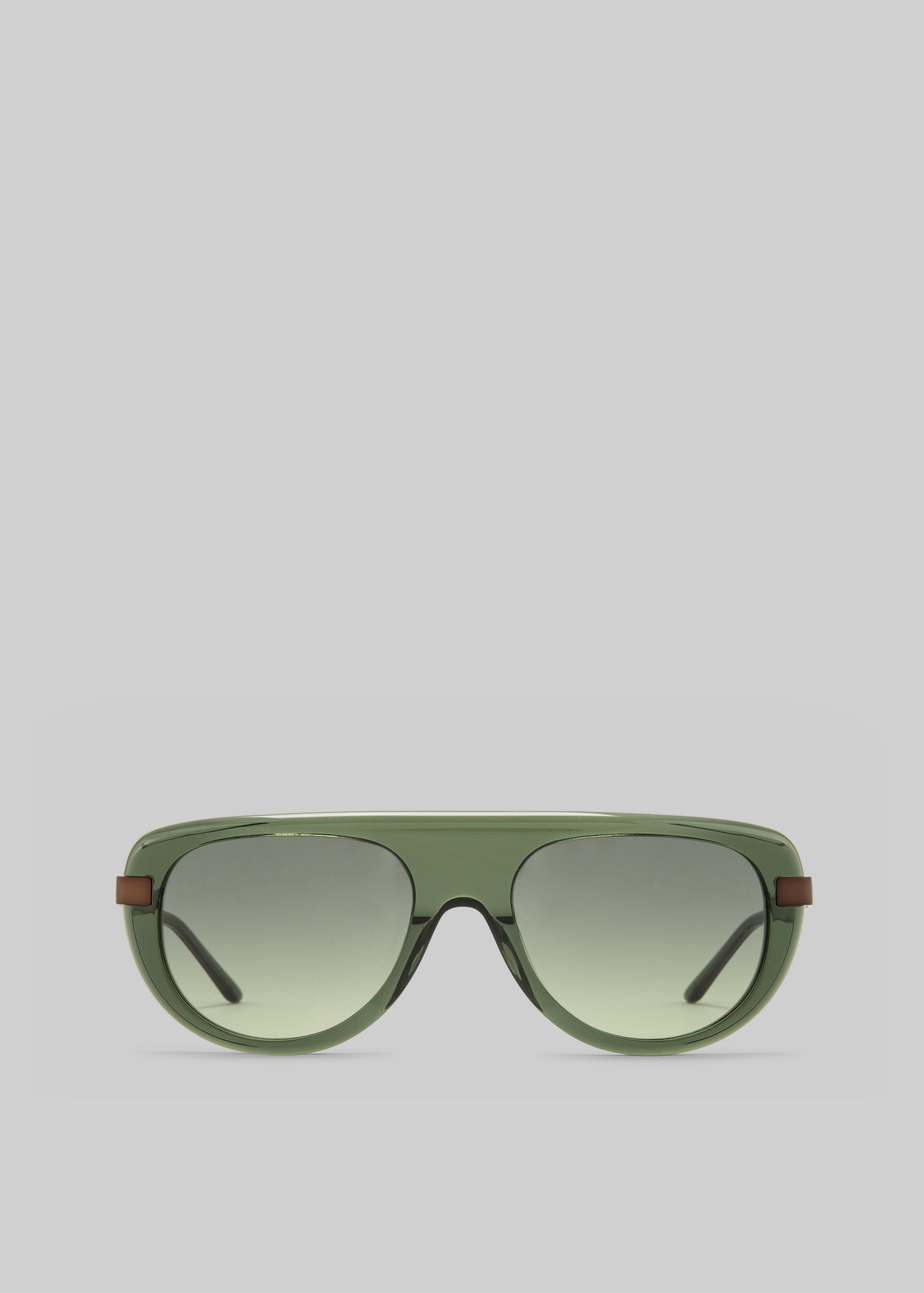Karen Wazen Sol Sunglasses - Olive - 1