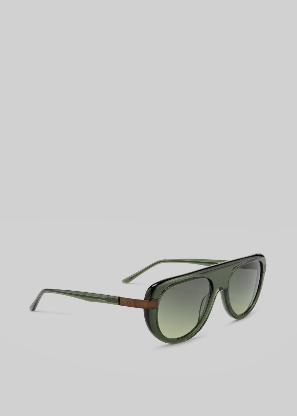 Karen Wazen Sol Sunglasses - Olive - 1