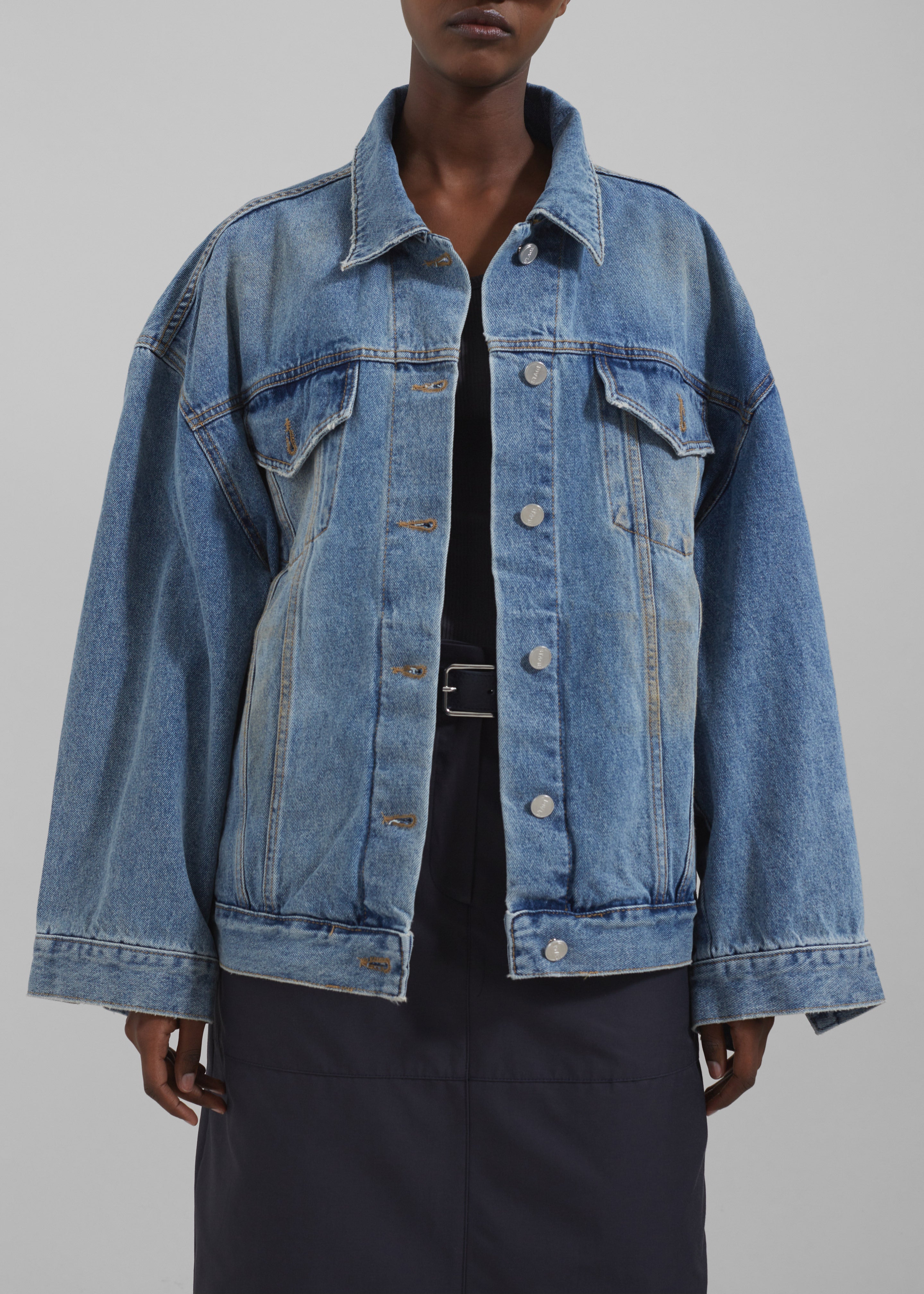 Katell Denim Jacket - Worn Wash - 9