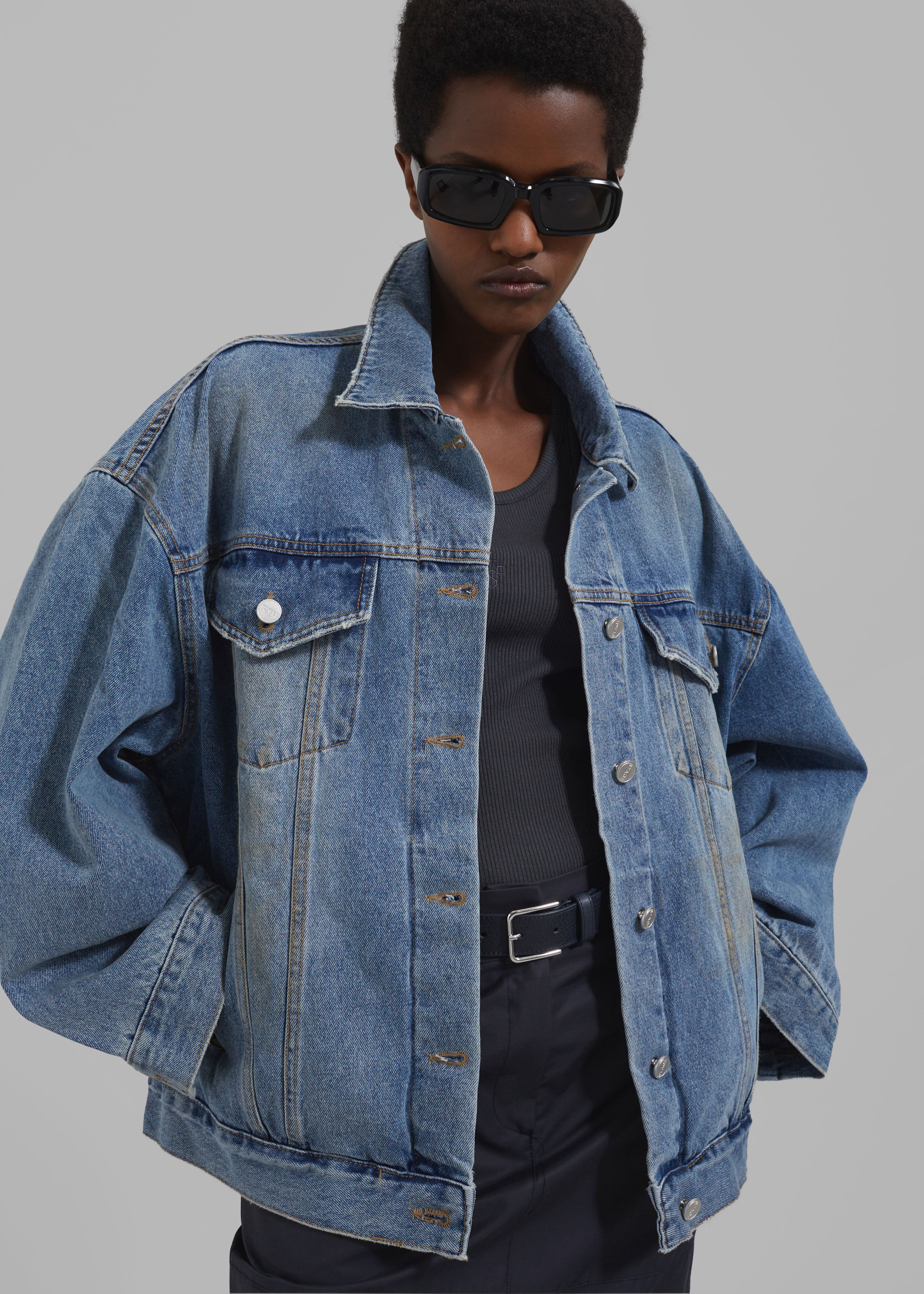 Katell Denim Jacket - Worn Wash - 1