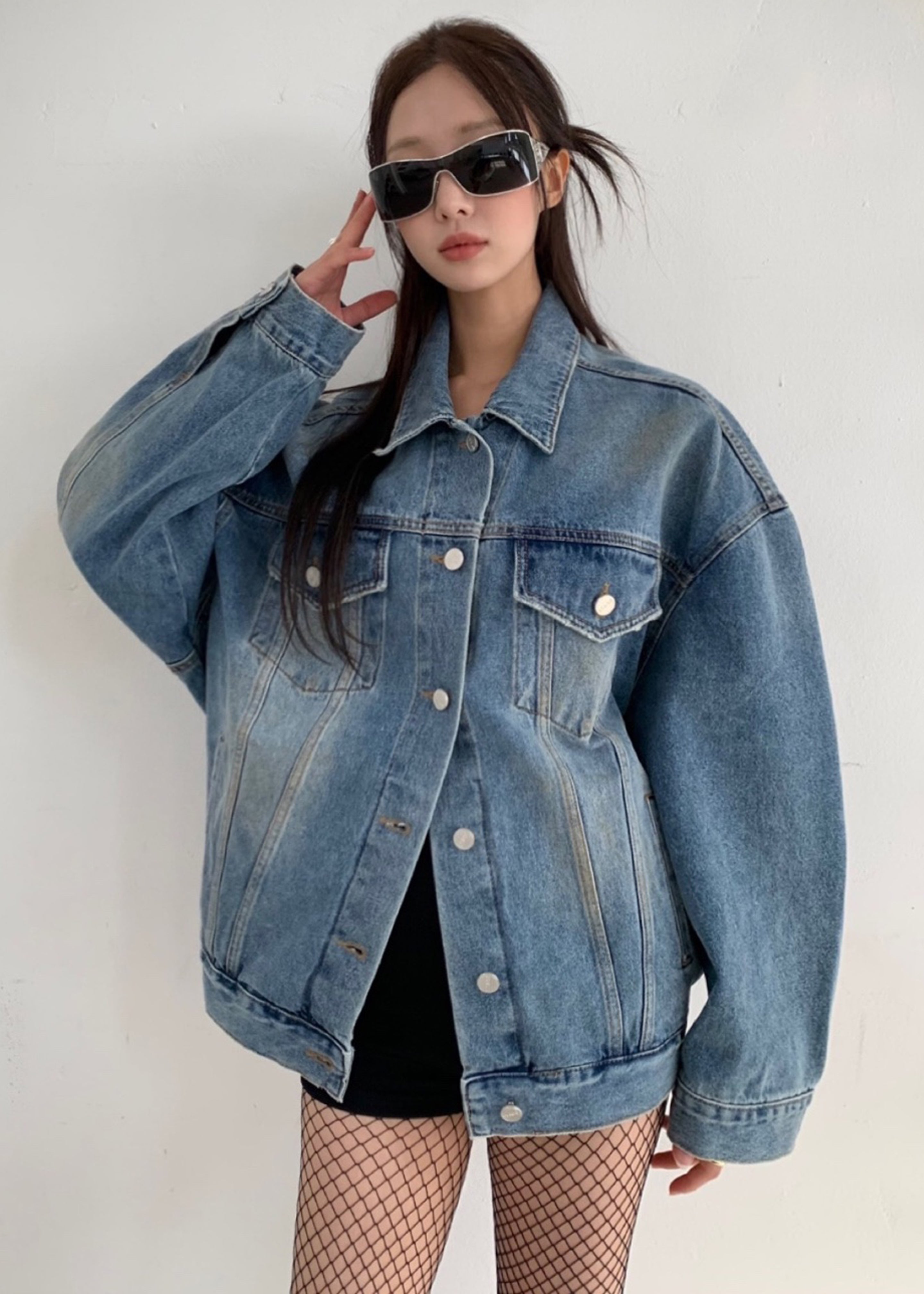 Katell Denim Jacket - Worn Wash - 3