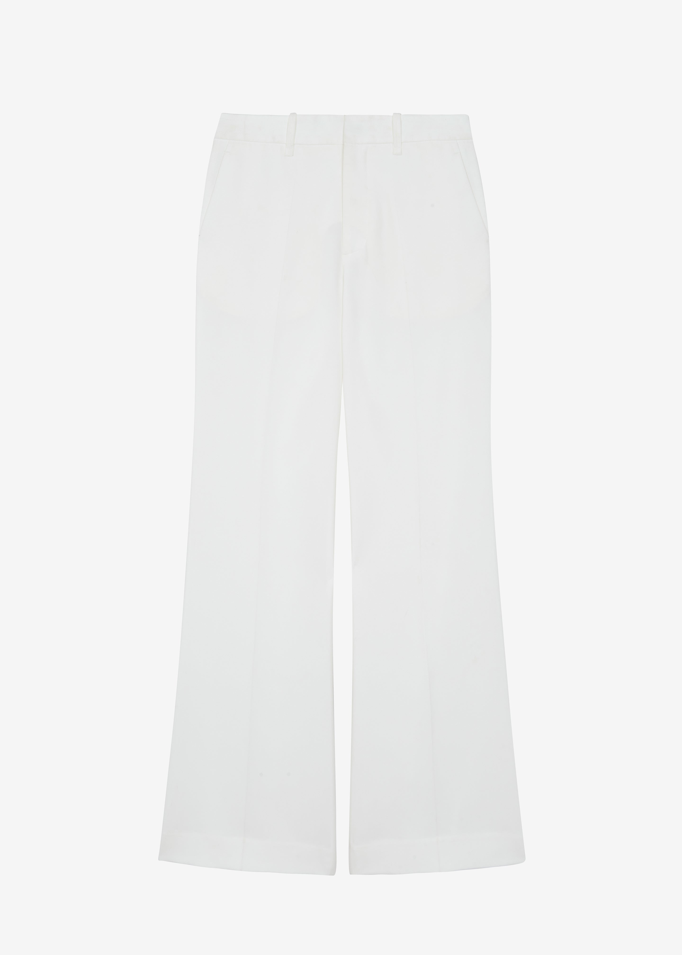 Katie Flared Pants - Ivory - 13