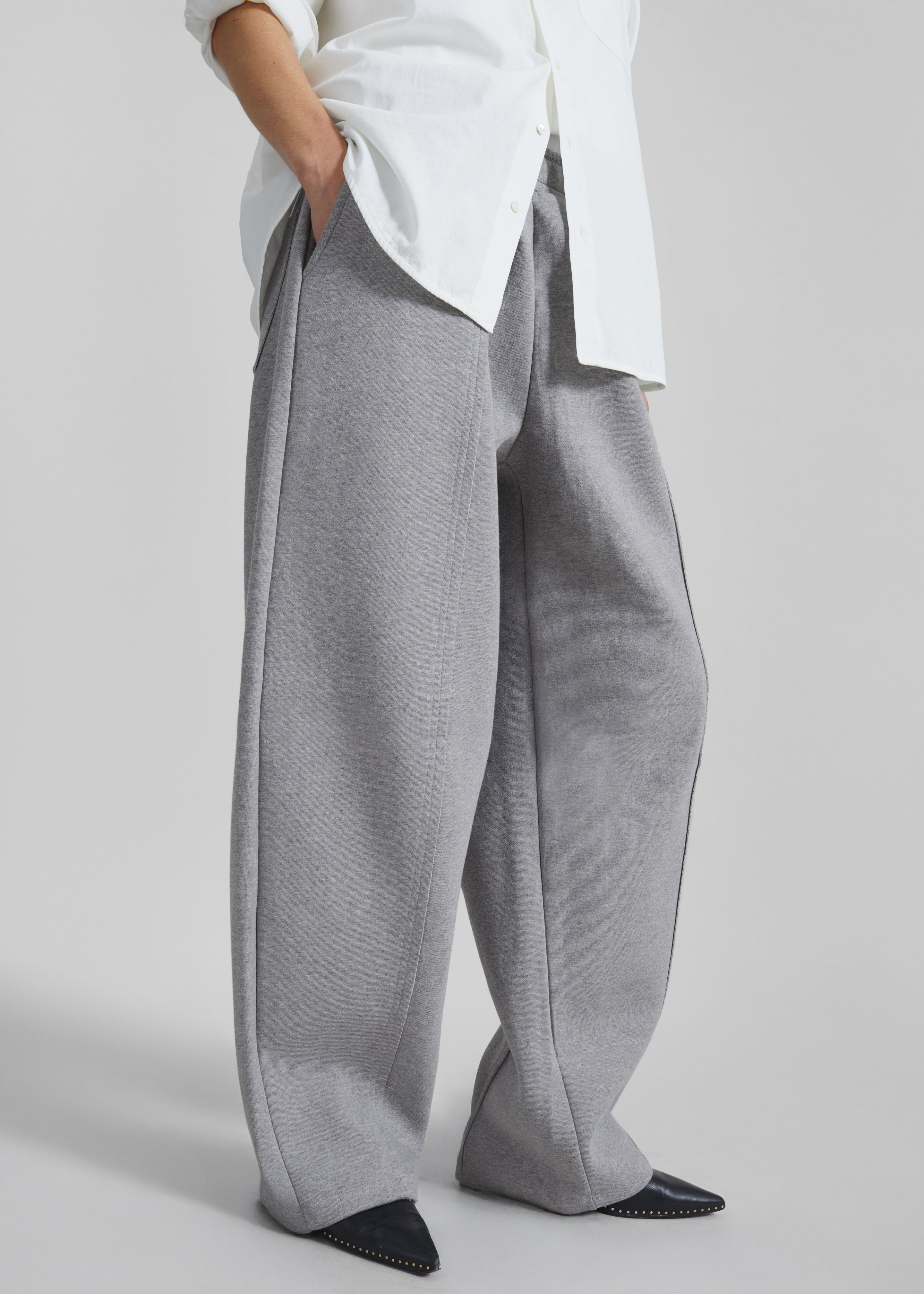 Keane Tapered Sweatpants - Grey - 6