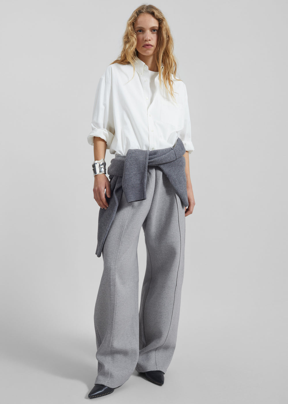 Keane Tapered Sweatpants - Grey - 1