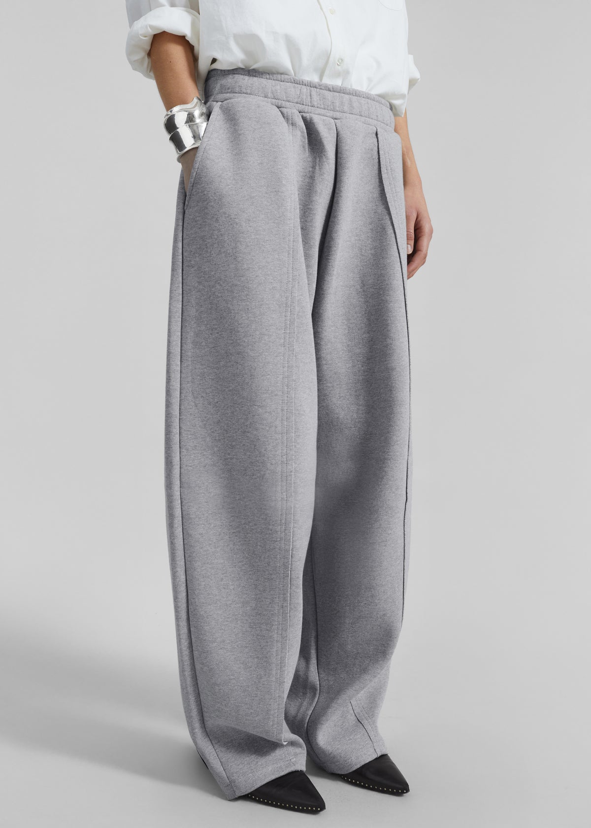 Keane Tapered Sweatpants - Grey - 7