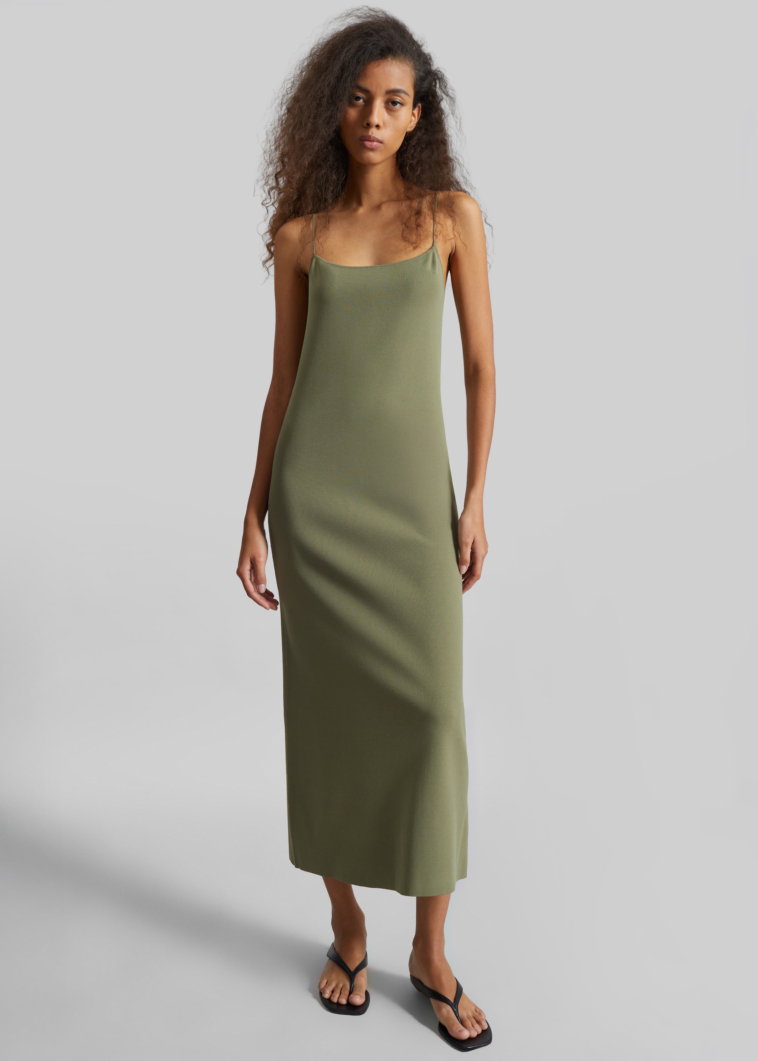 THE FRANKIE Shop - Keira Knit Midi dress, L MULTICOLOUR THE FRANKIE Shop - Keira Knit Midi dress, L MULTICOLOUR
