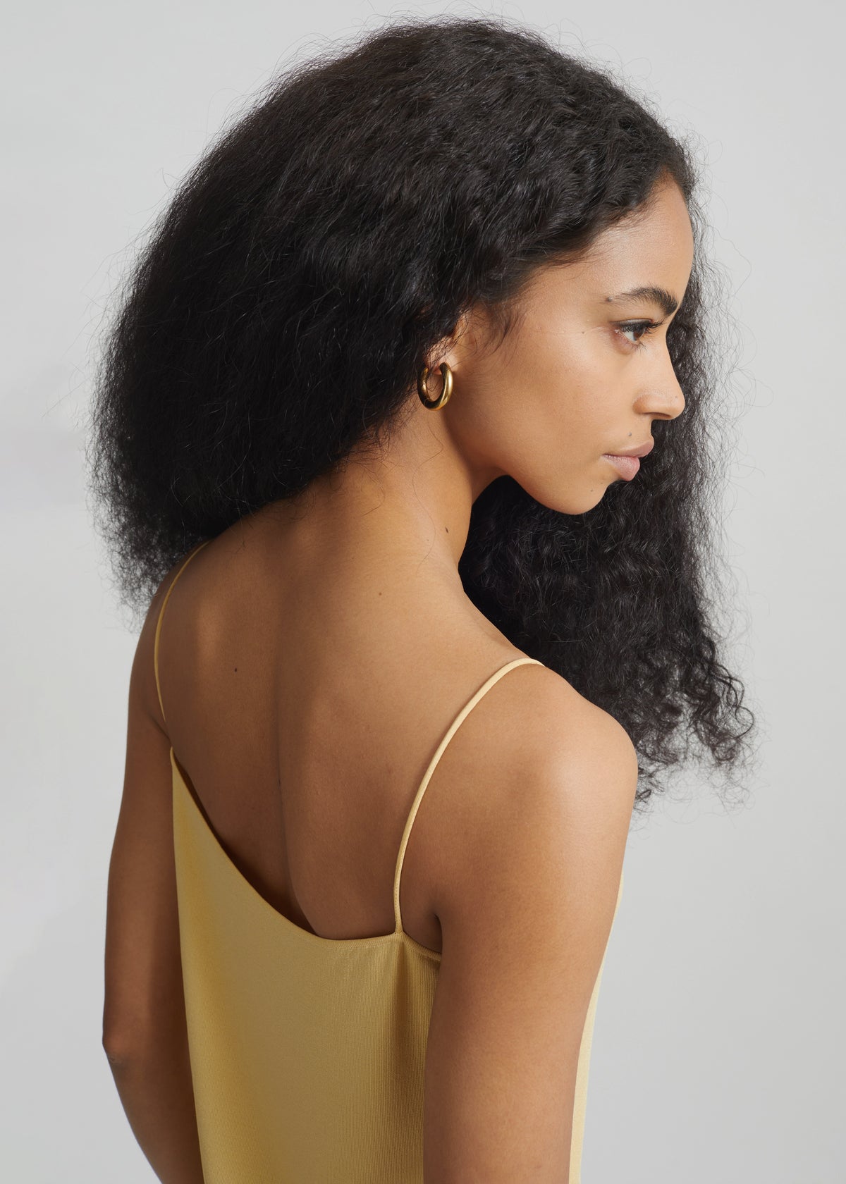 Keira Knit Midi Dress - Yellow - 5