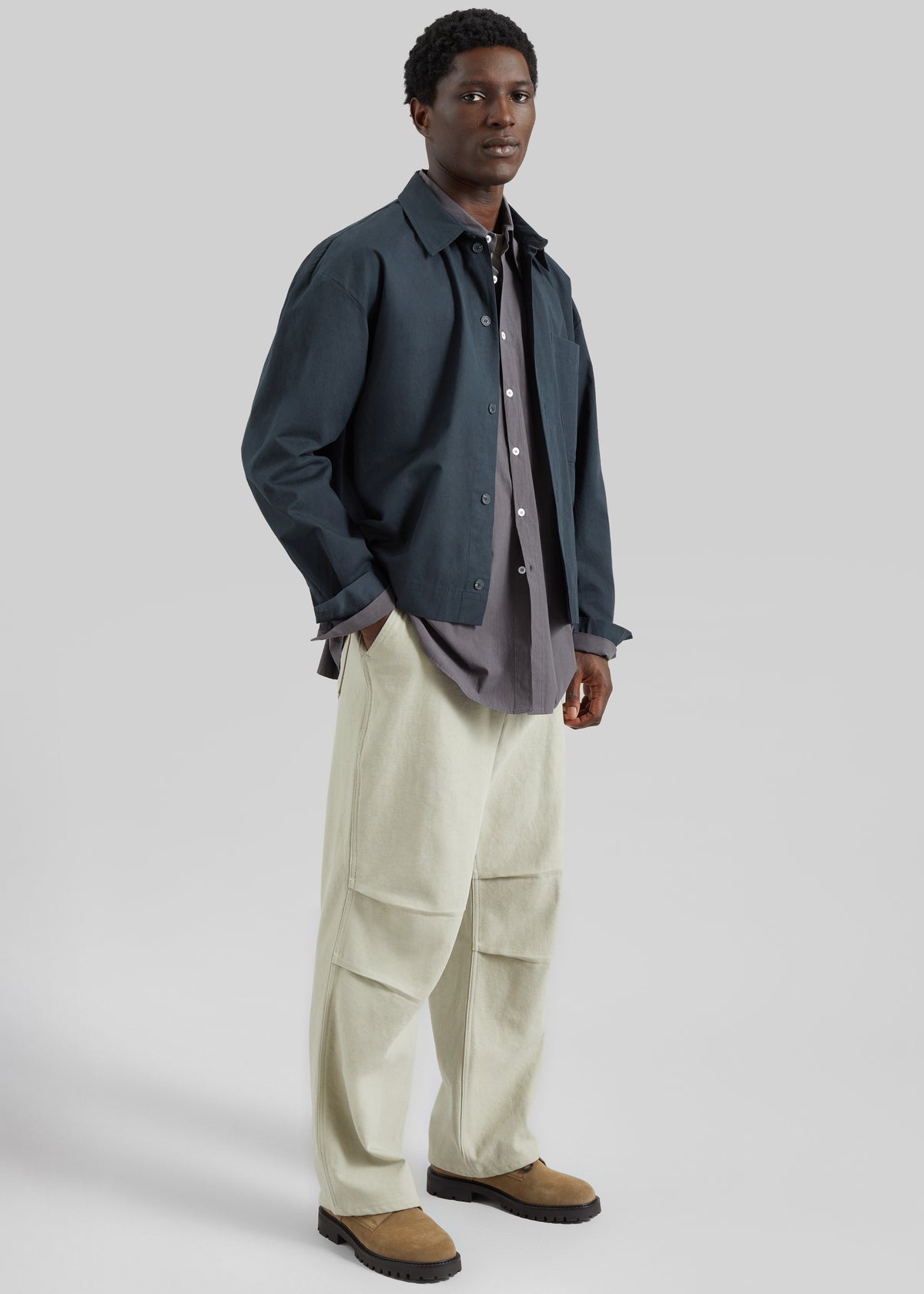Keith Overshirt - Deep Teal - 4
