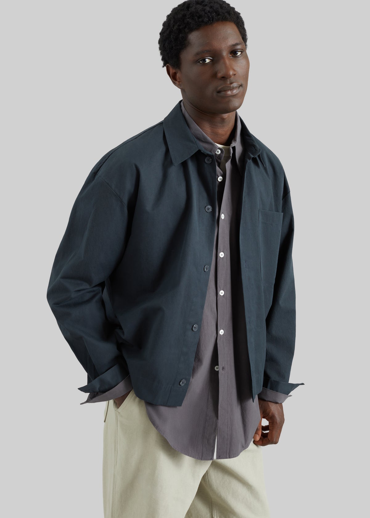 Keith Overshirt - Deep Teal - 1