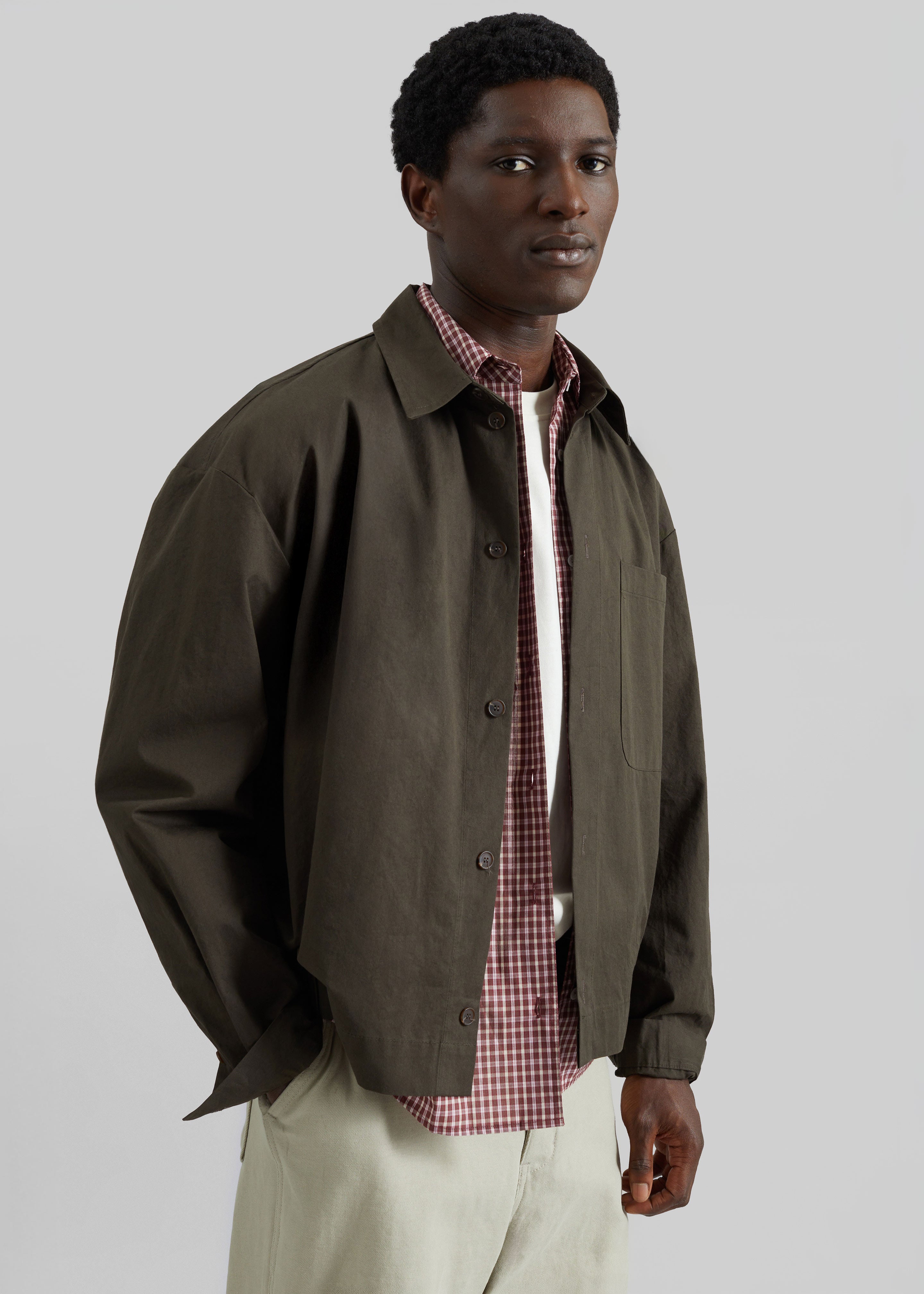 Keith Overshirt - Brown - 5