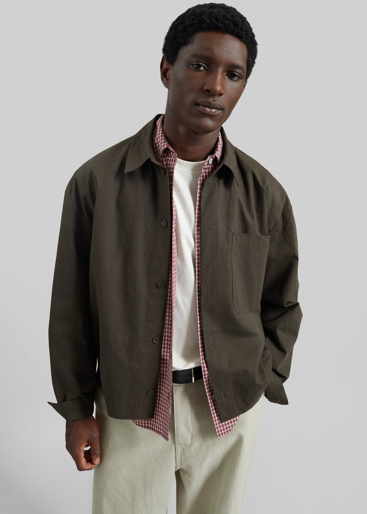 Keith Overshirt - Brown - 6