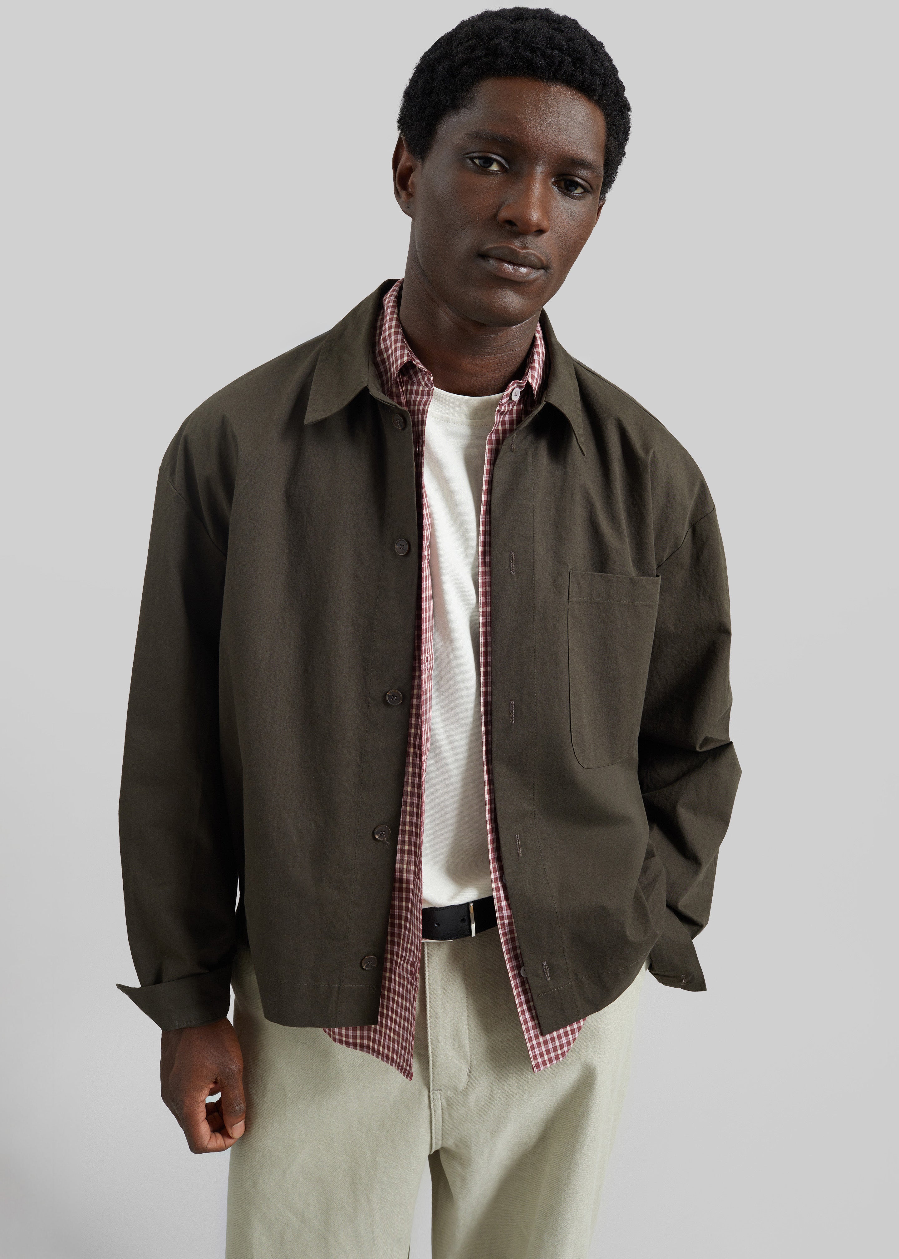 Keith Overshirt - Brown - 6