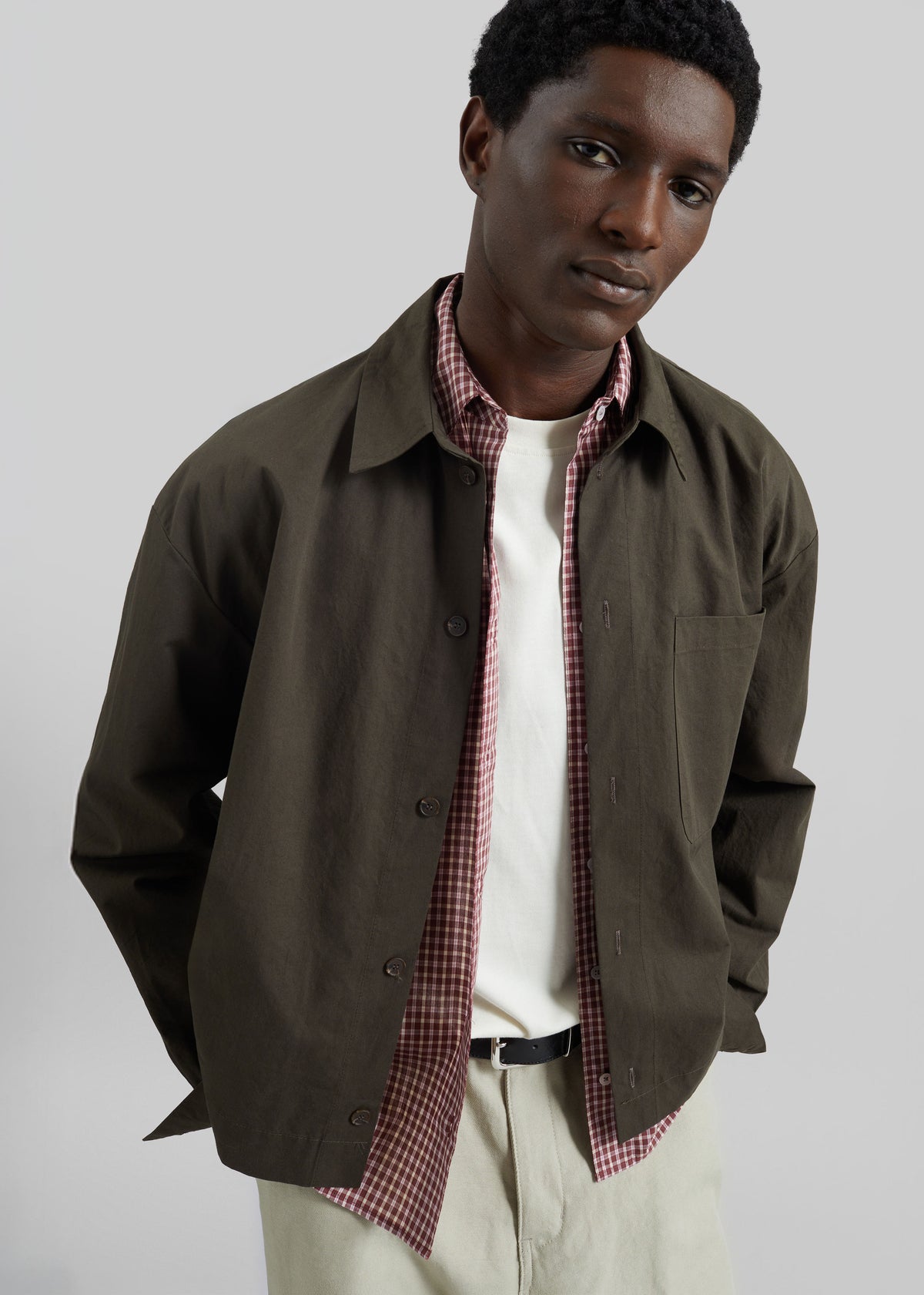 Keith Overshirt - Brown - 1