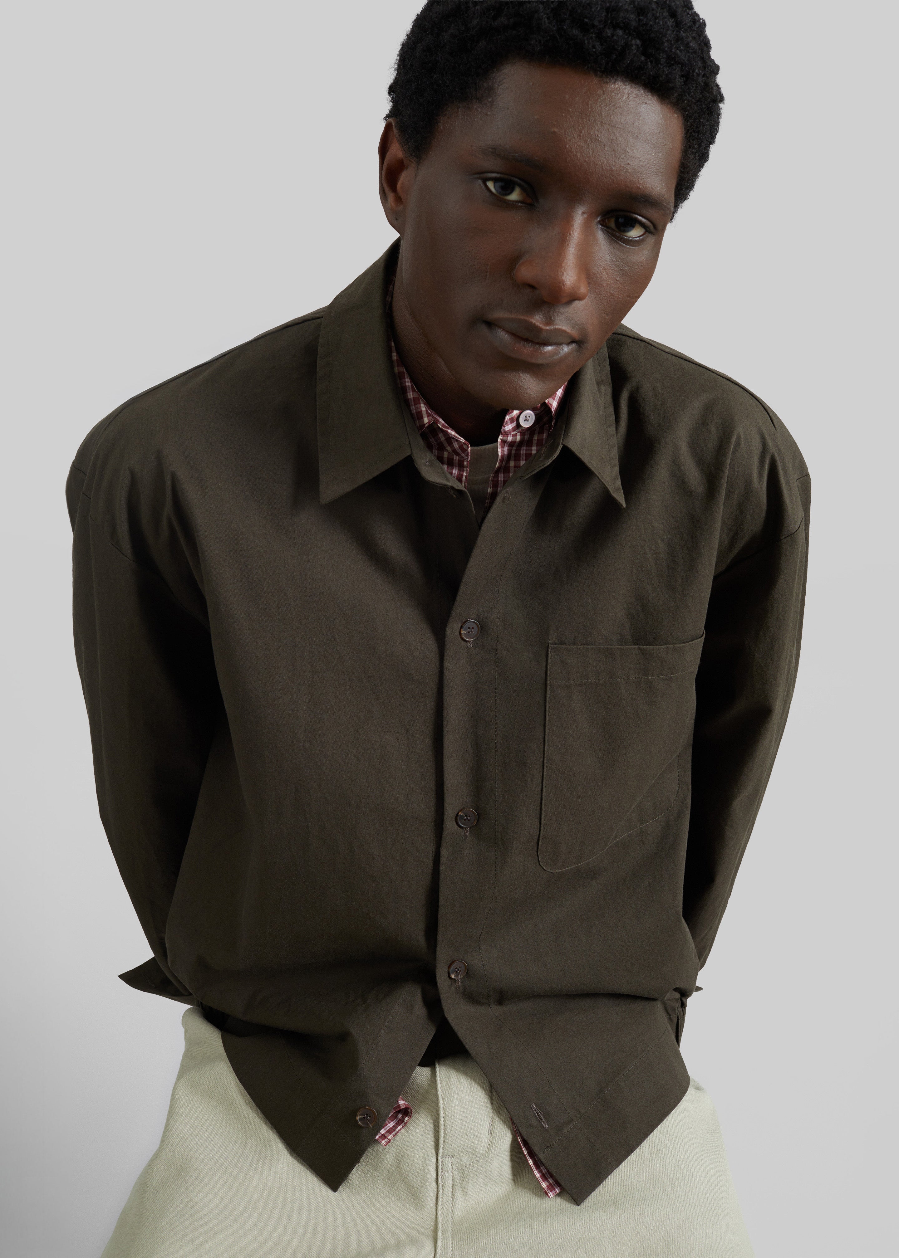 Keith Overshirt - Brown - 3
