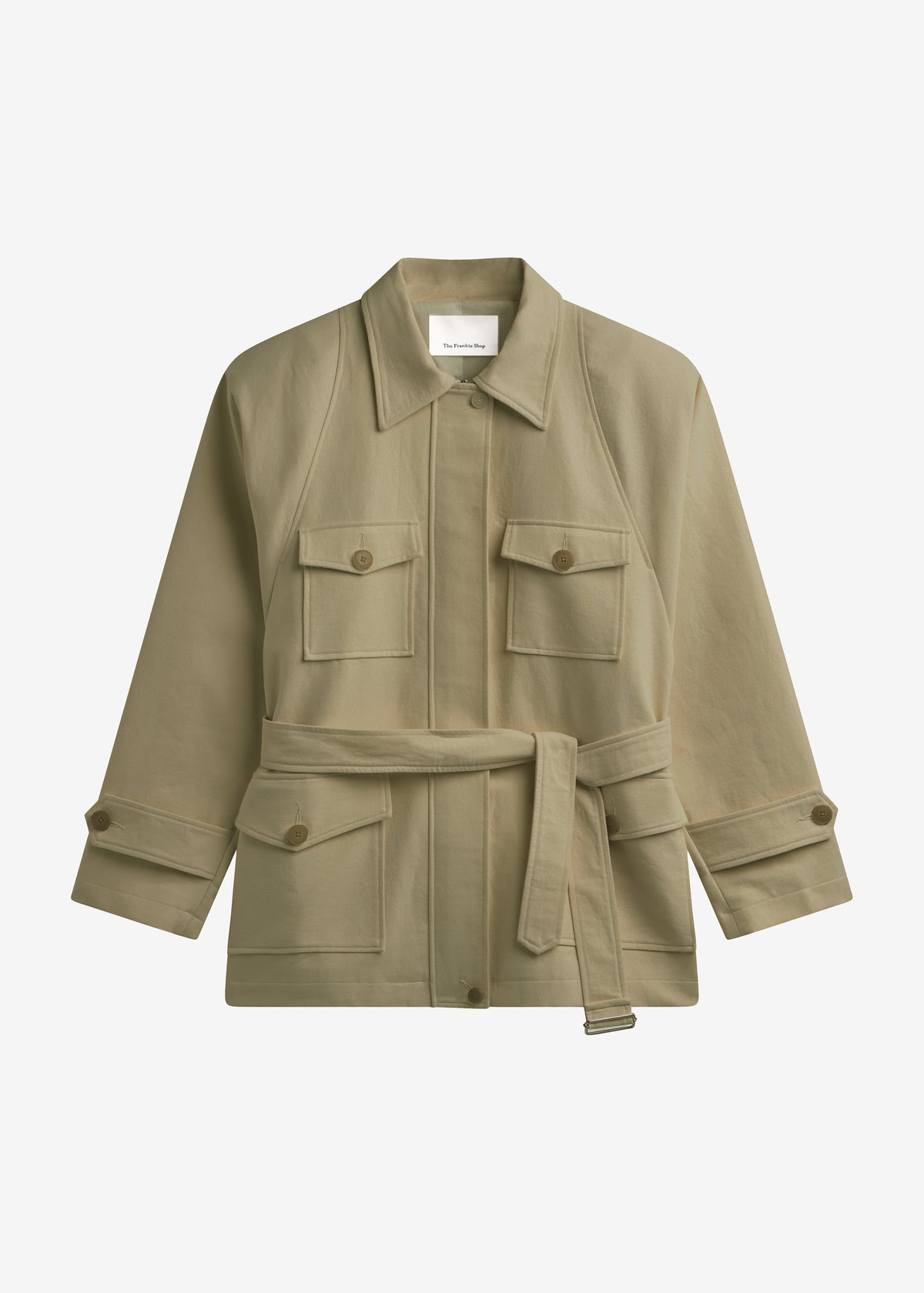 Kelia Padded Utility Jacket - Sage - 10