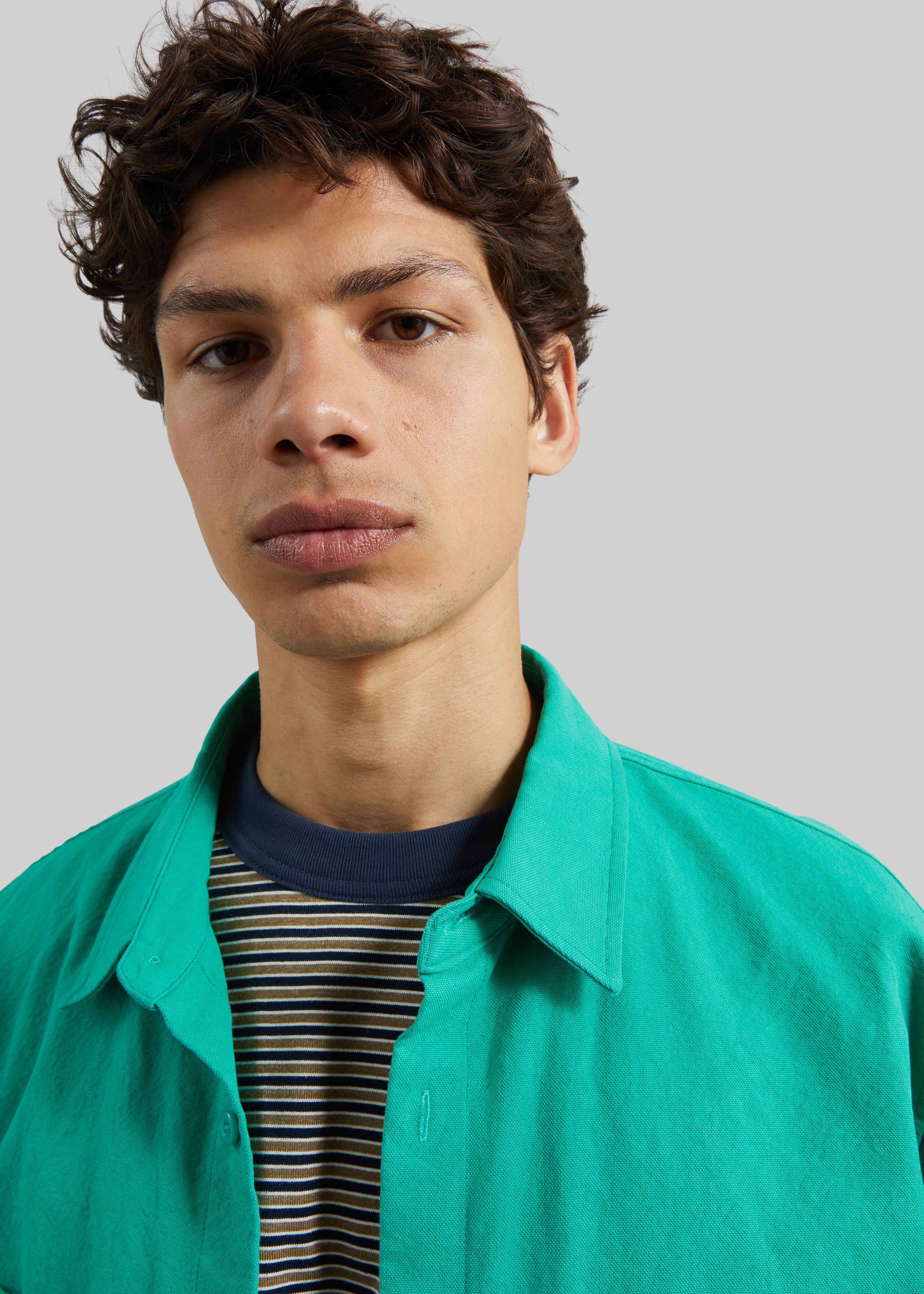 Keller Cotton Shirt - Green - 4