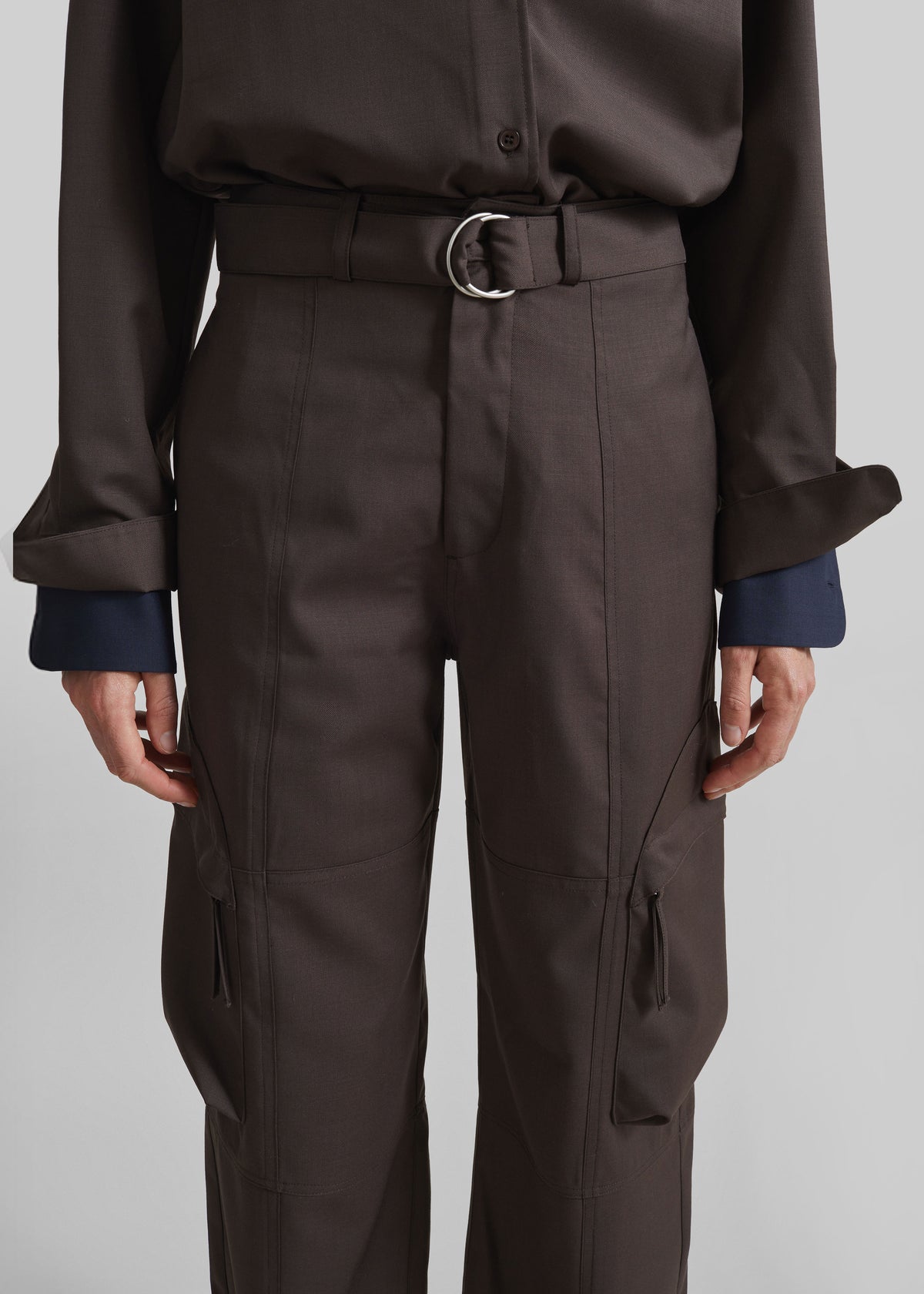 Kelly Cargo Pants - Brown - 4