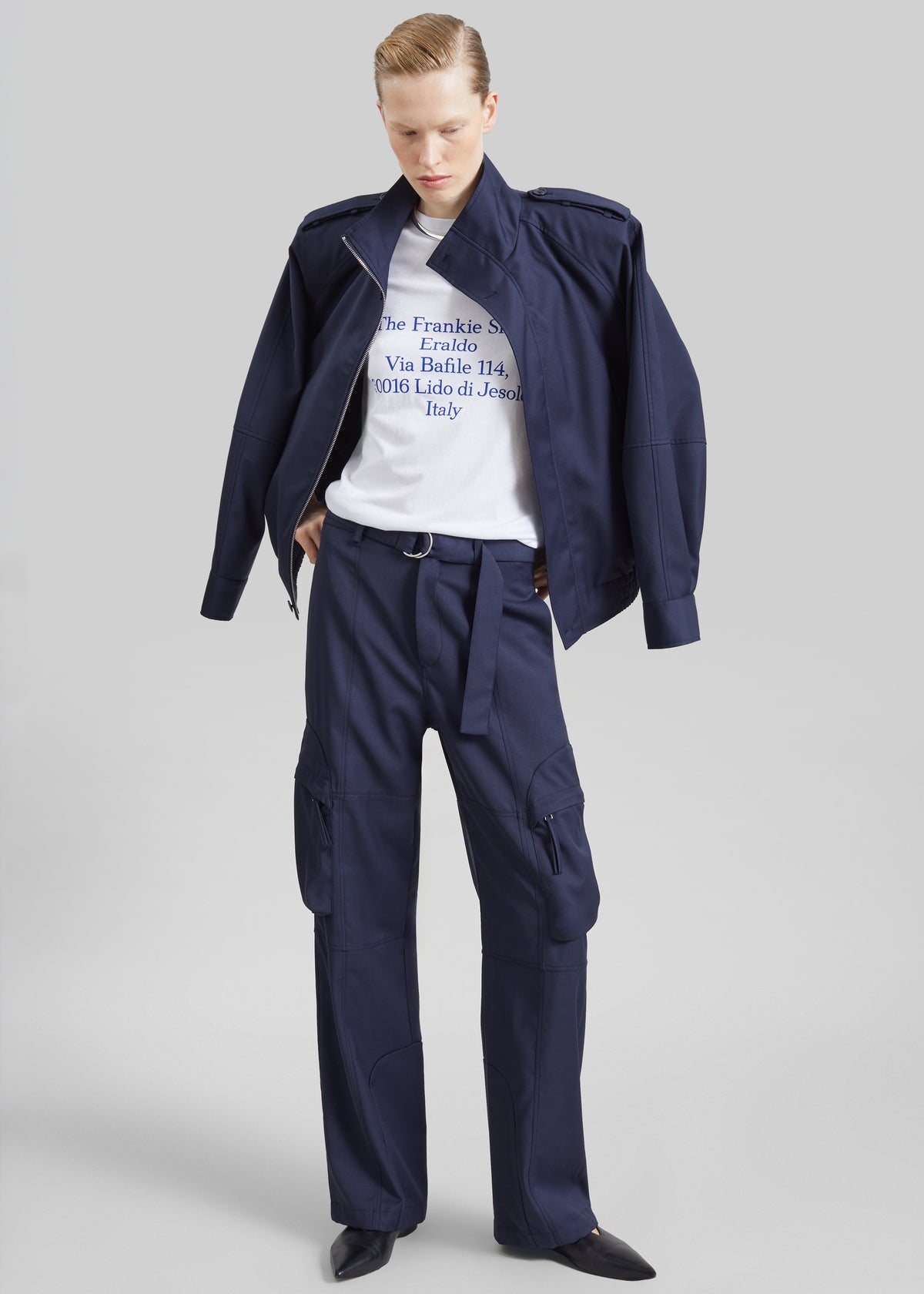 Kelly Cargo Pants - Navy - 3