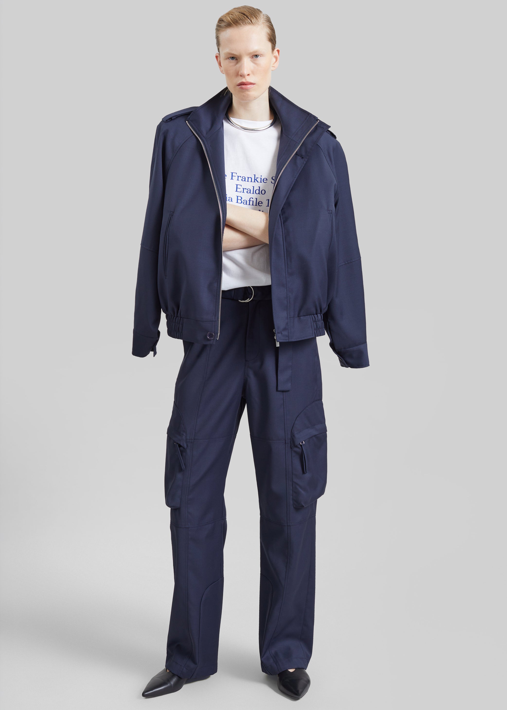 Shop the look image for Kelly Cargo Pants - Navy
