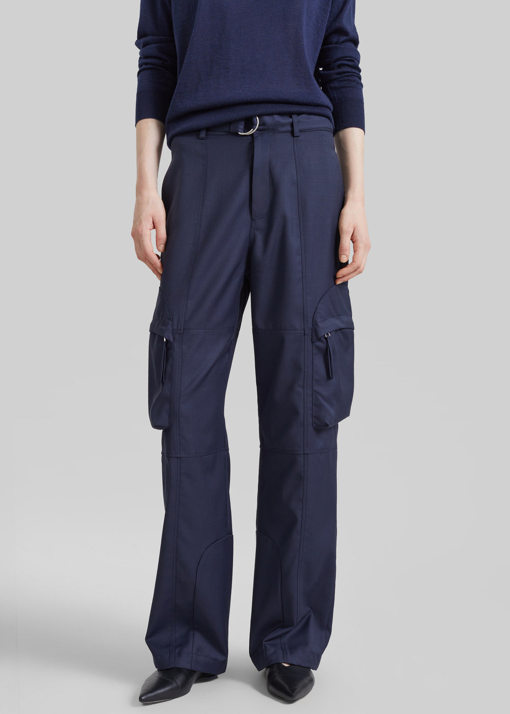 Kelly Cargo Pants - Navy - 1