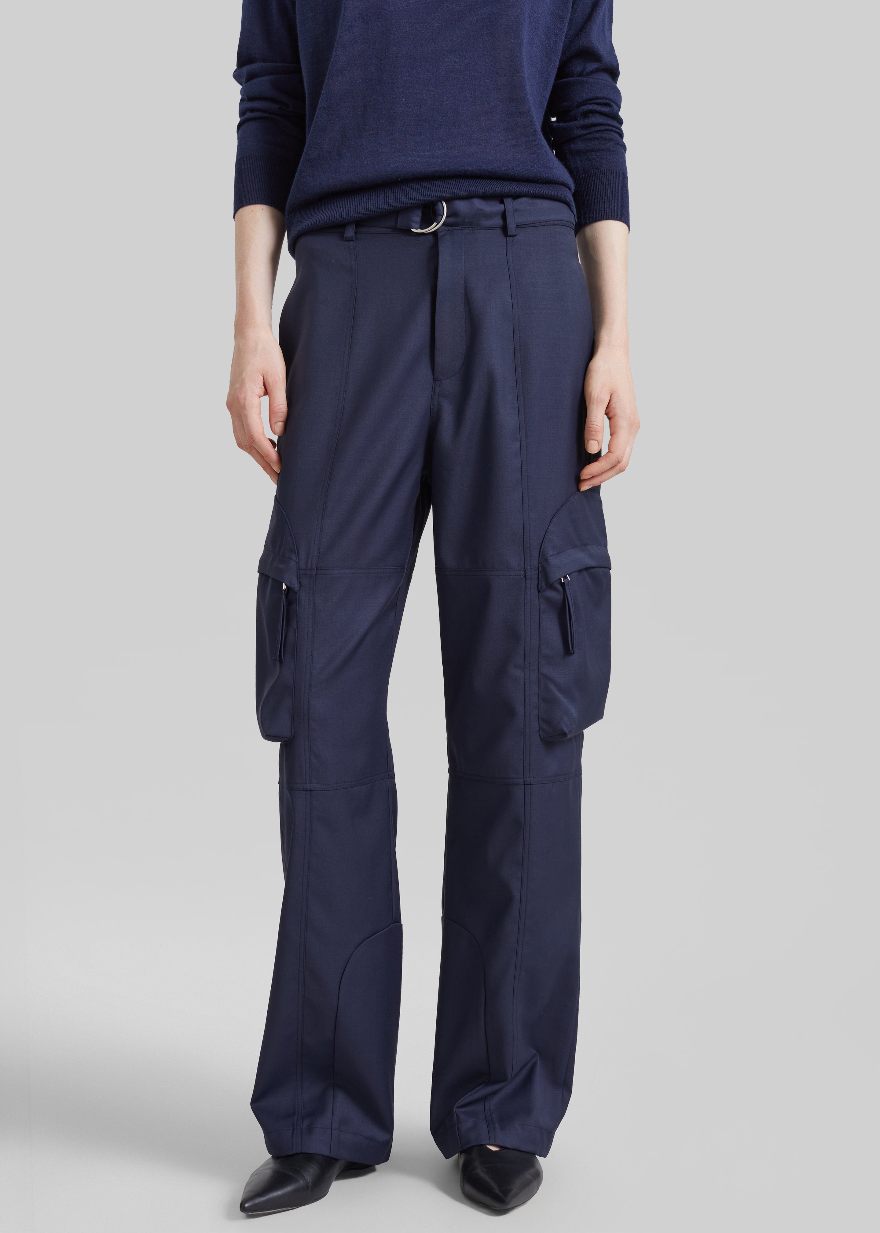 Kelly Cargo Pants - Navy - 2