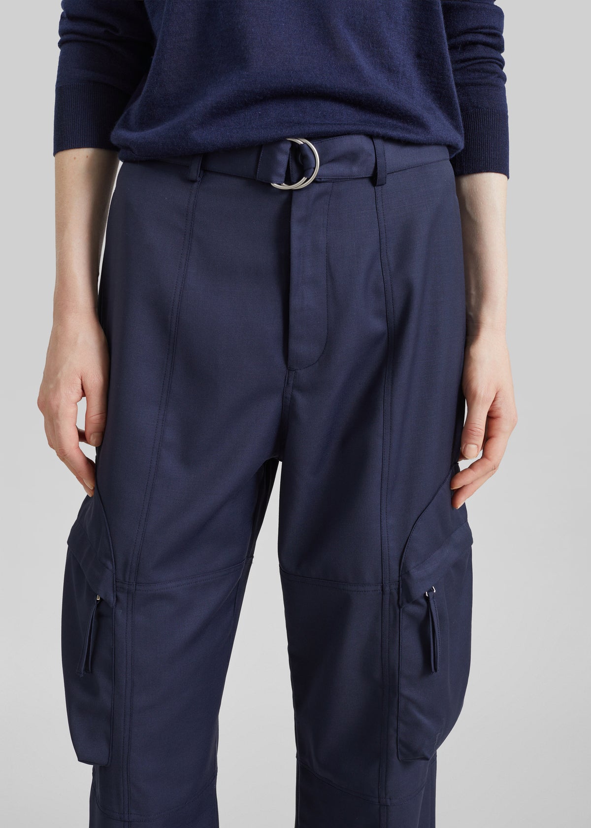 Kelly Cargo Pants - Navy - 4