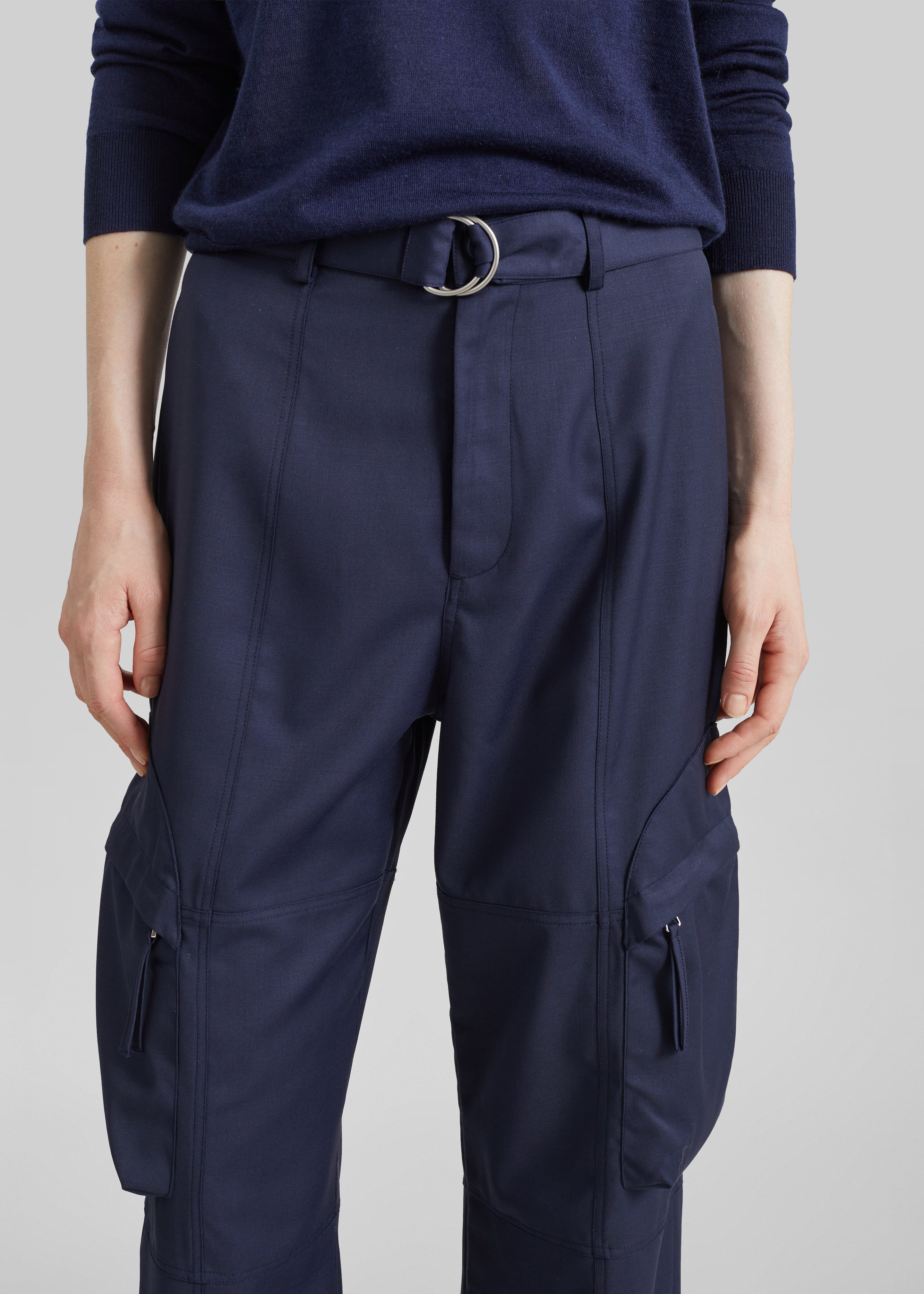Kelly Cargo Pants - Navy - 4