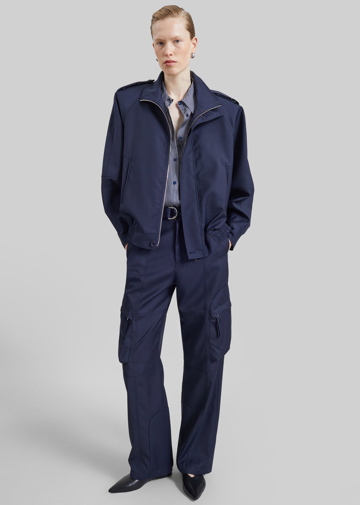 Kelly Cargo Pants - Navy - 7