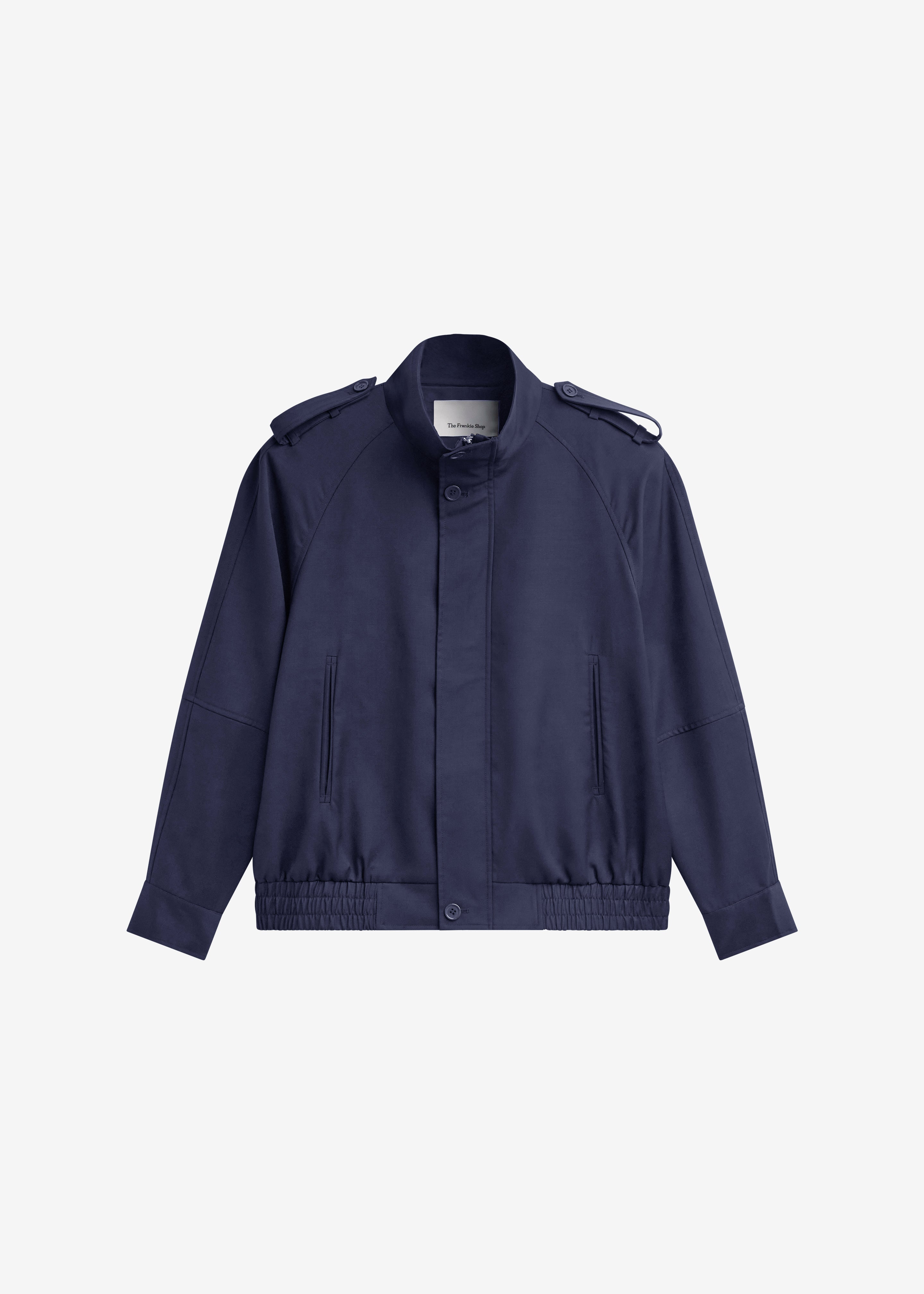 Kelly Padded Blouson - Navy - 9
