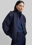 Kelly Padded Blouson - Navy