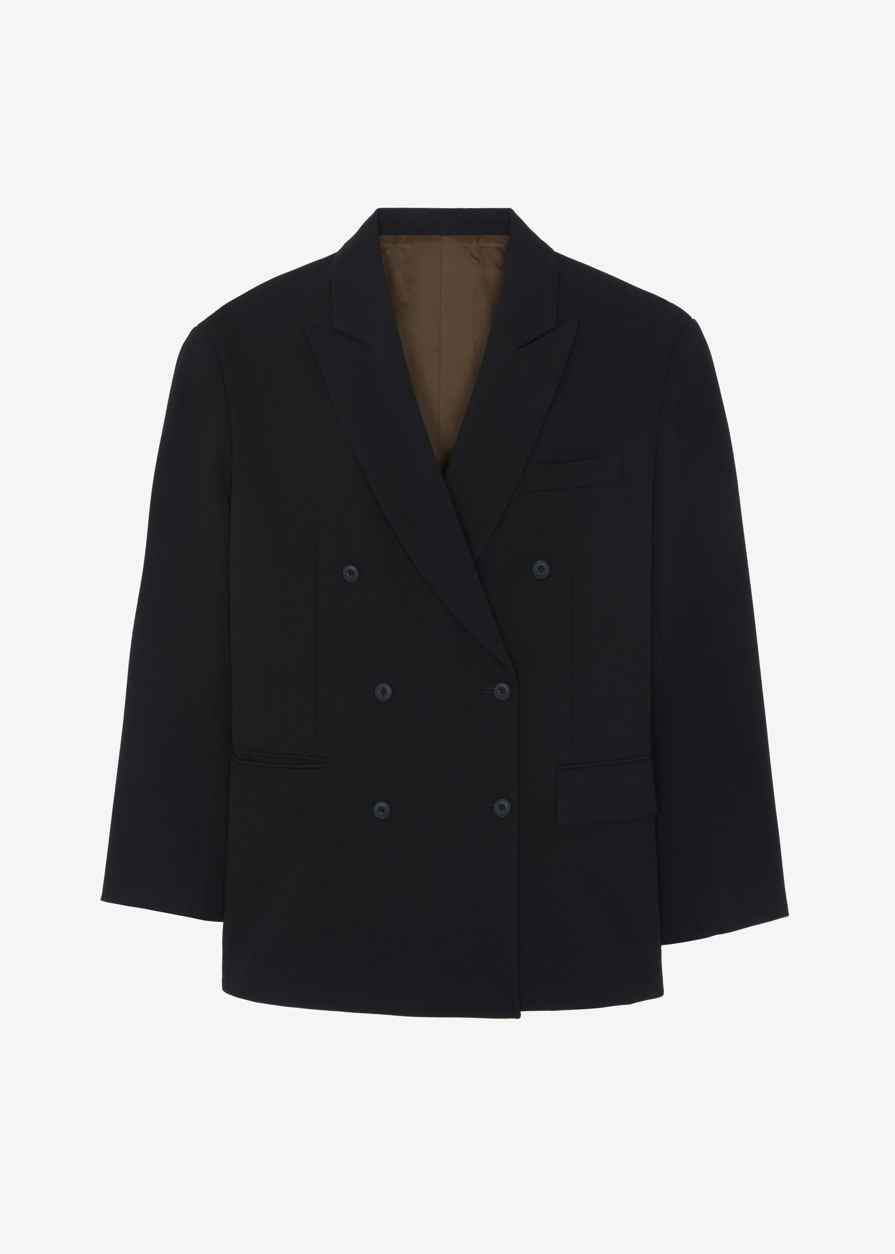 Kelsey Double Breasted Blazer - Black - 9