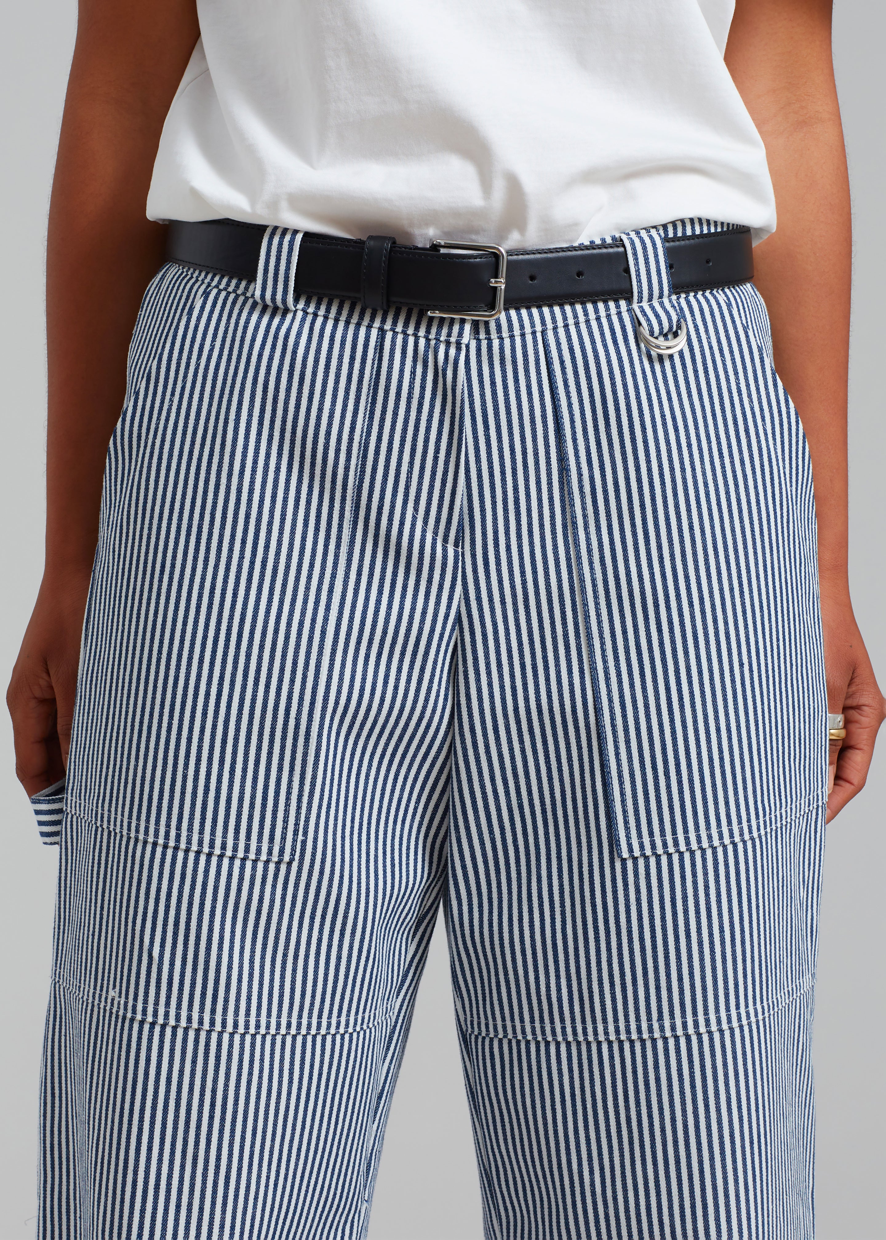 Kendall Pants - Blue Stripe - 3