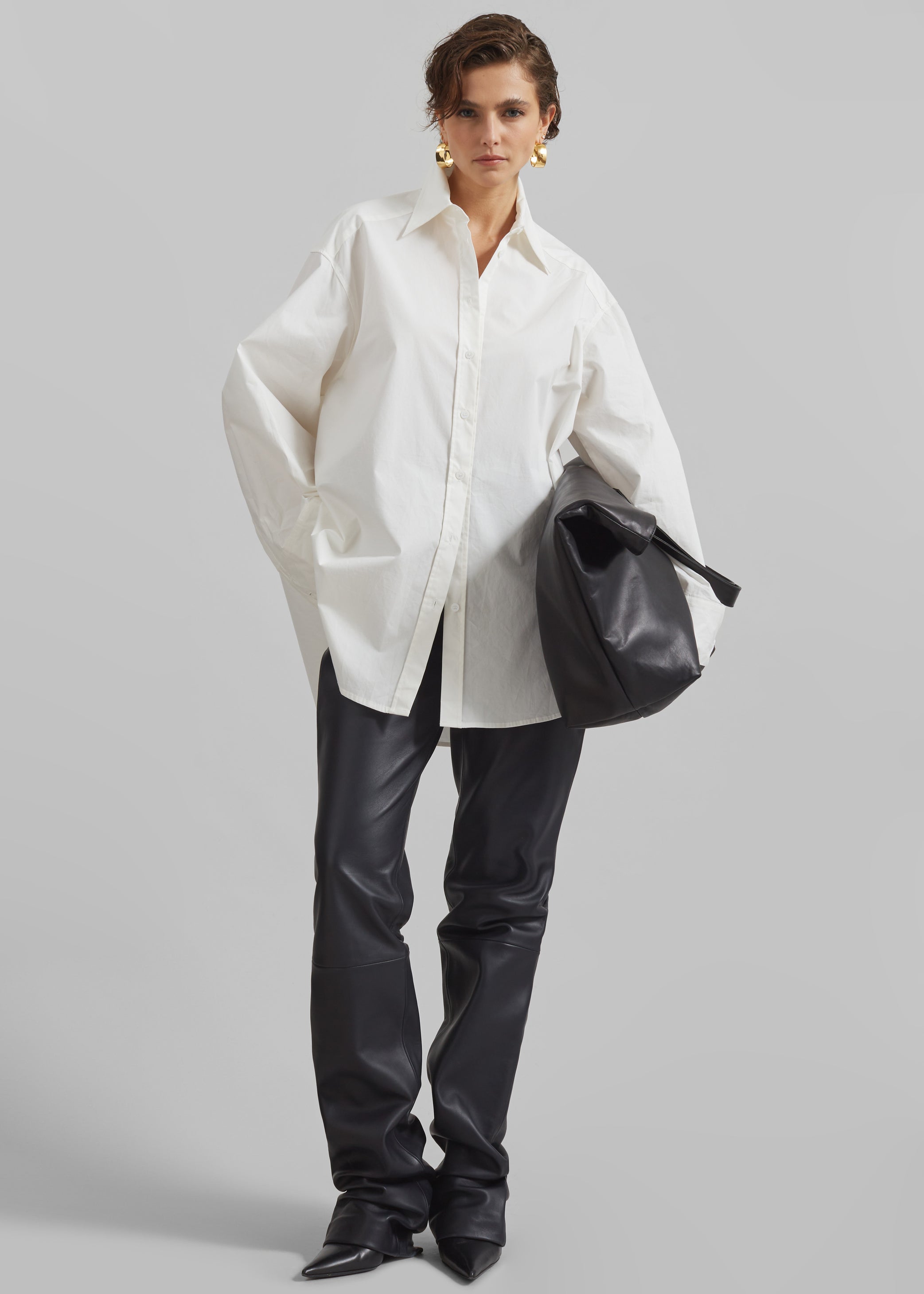 Shop the look image for Kent Button Up Shirt - White
