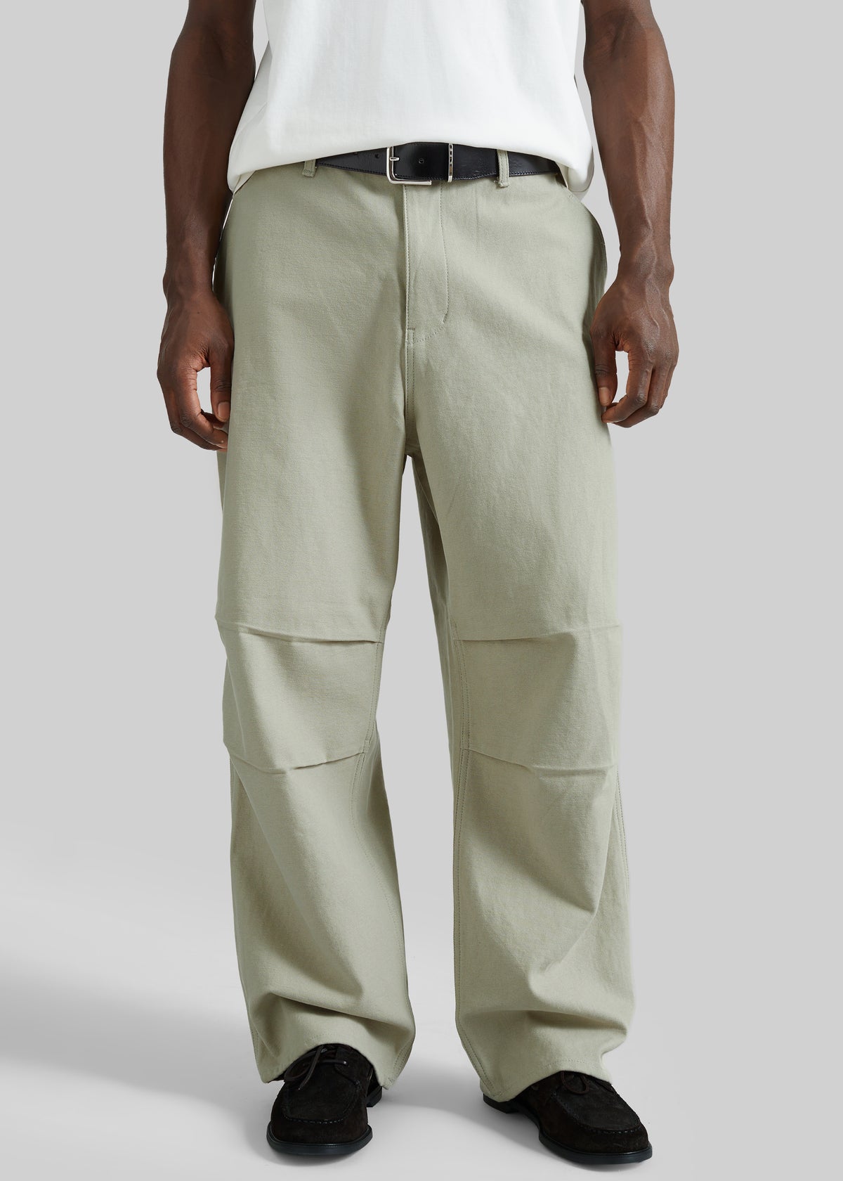 Kenton Cotton Pants - Beige - 5
