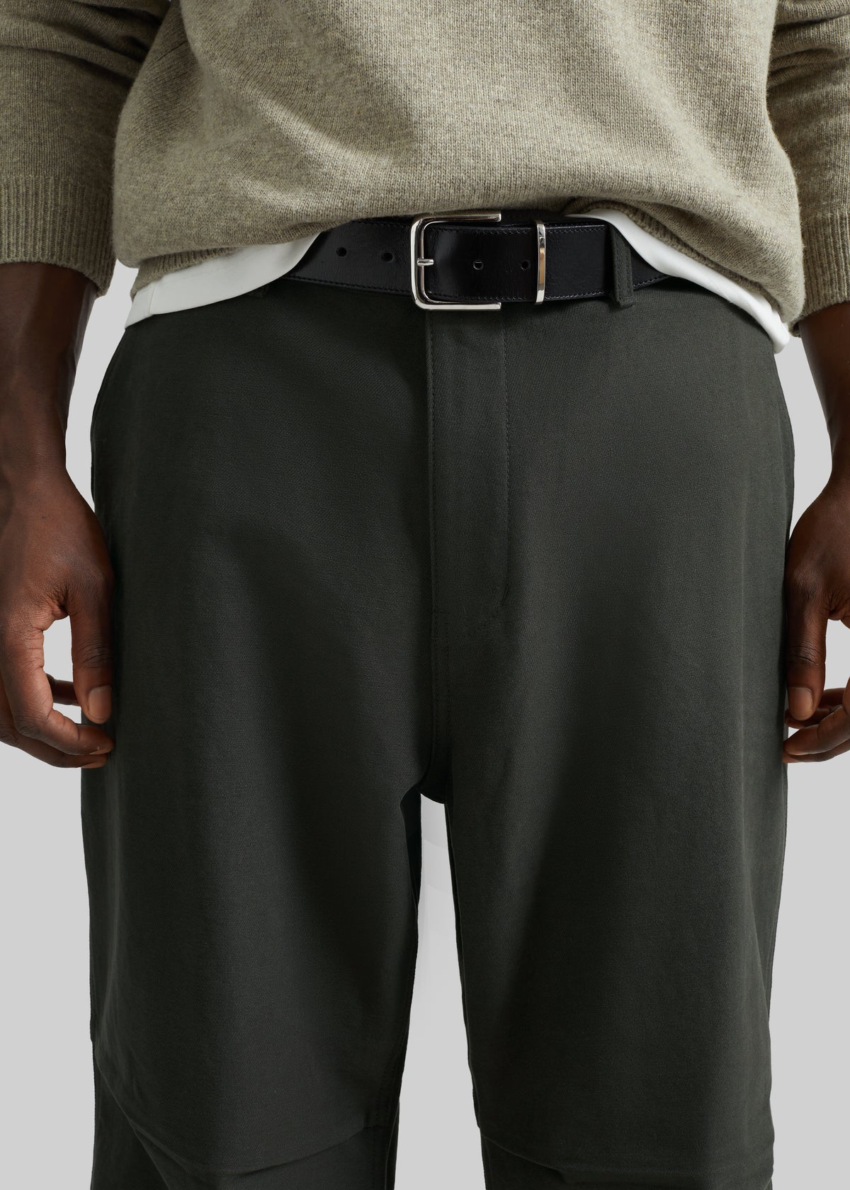 Kenton Cotton Pants - Charcoal - 3