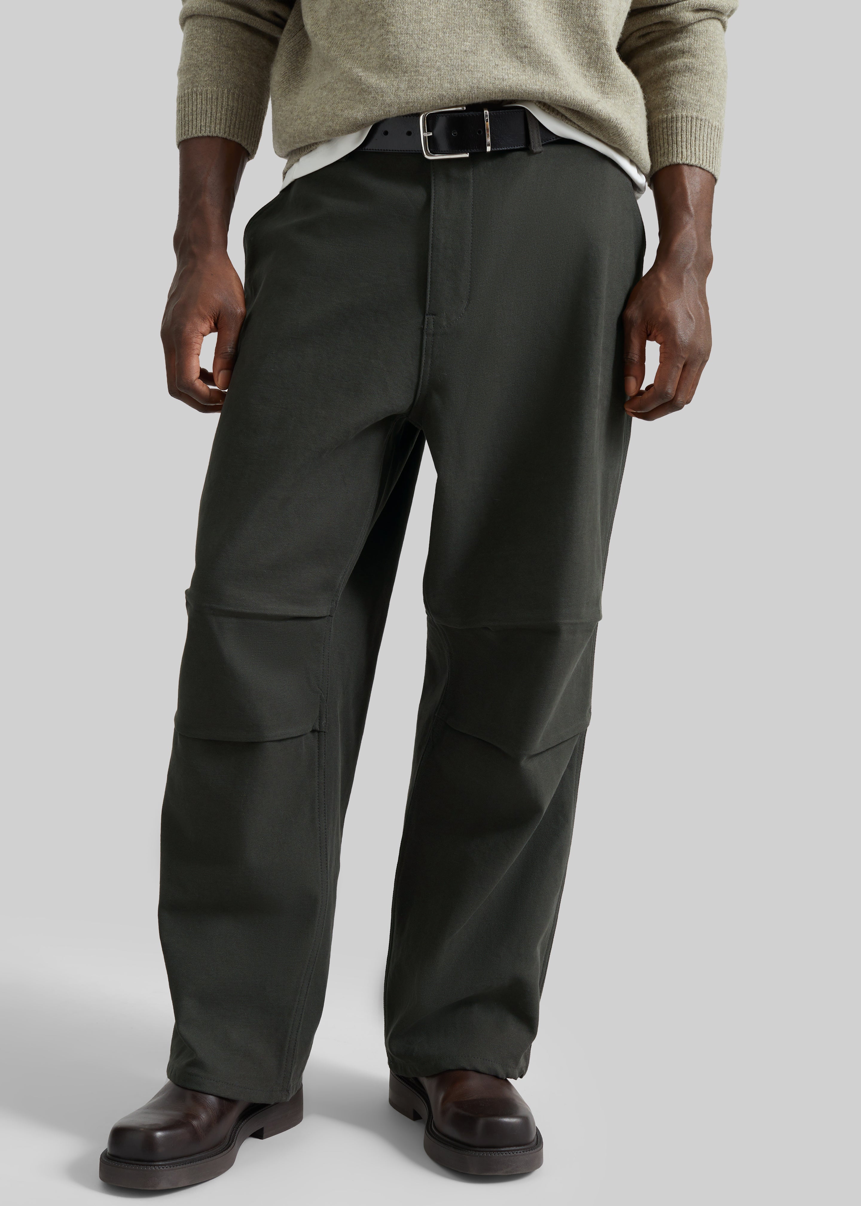 Kenton Cotton Pants - Charcoal - 2