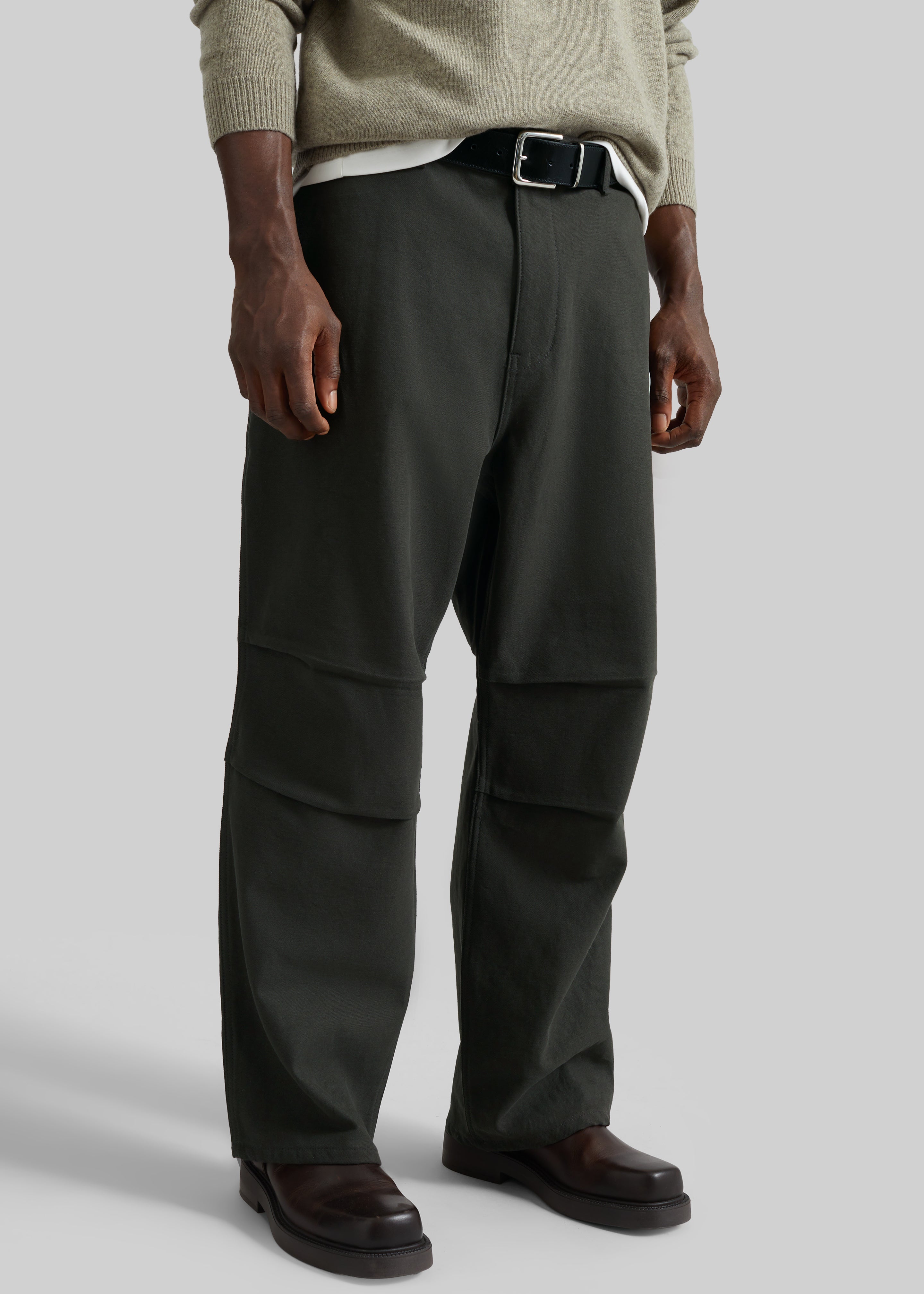Kenton Cotton Pants - Charcoal - 5