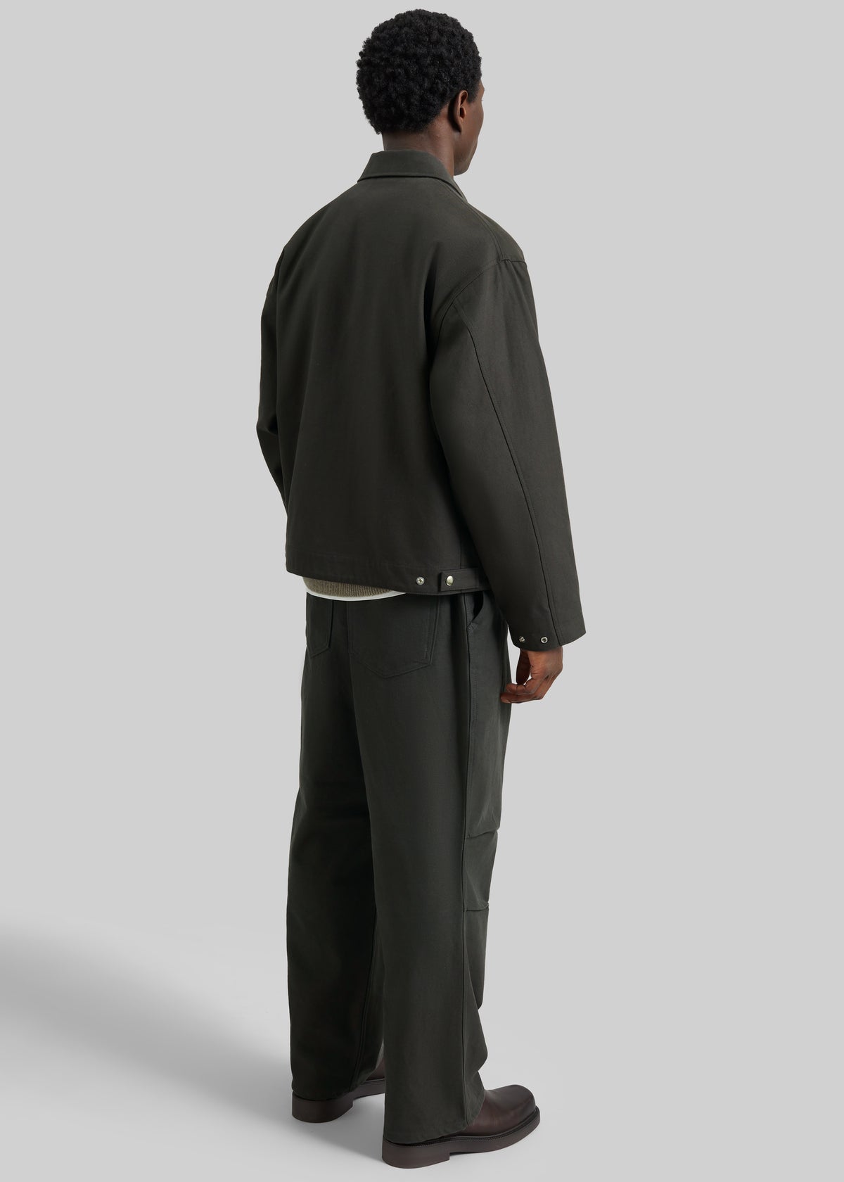 Kenton Cotton Pants - Charcoal - 7
